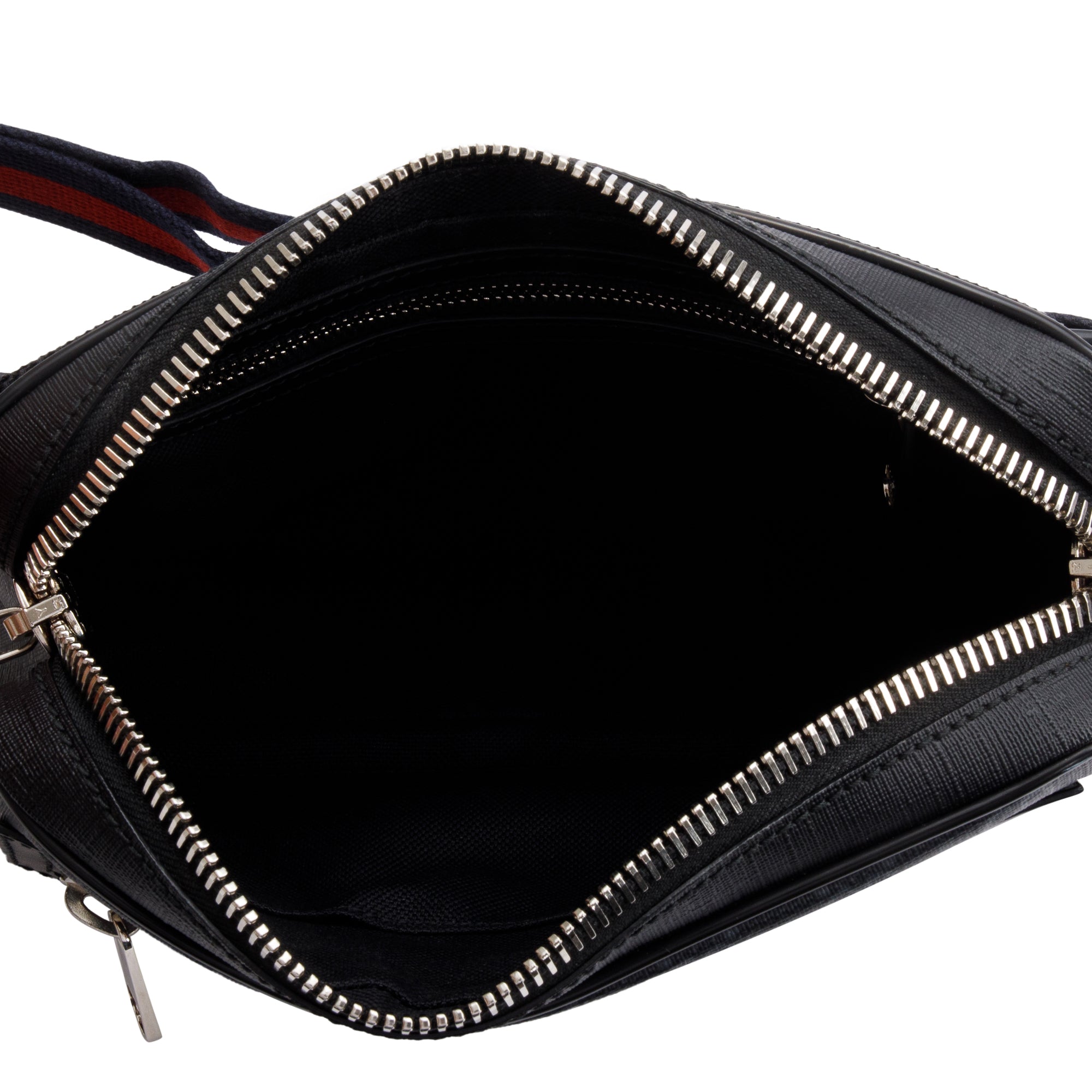 Gucci Black GG Supreme Belt Bag