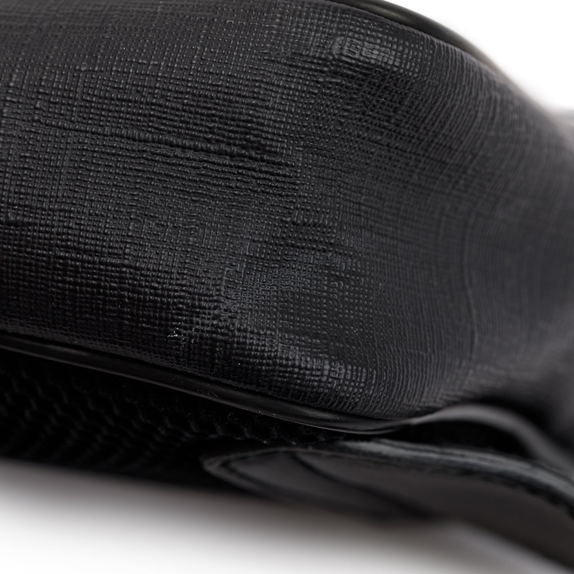 Gucci Black GG Supreme Belt Bag