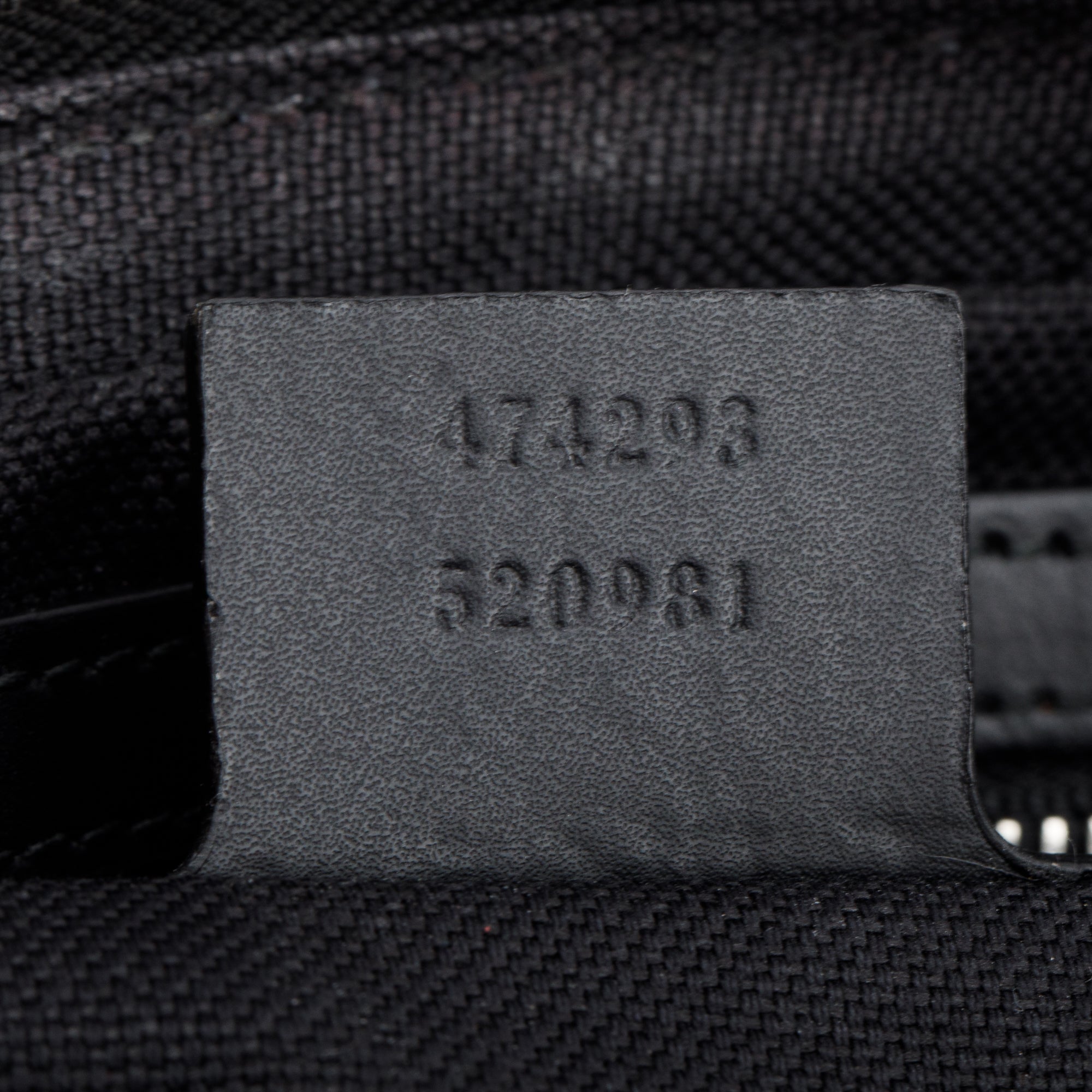 Gucci Black GG Supreme Belt Bag