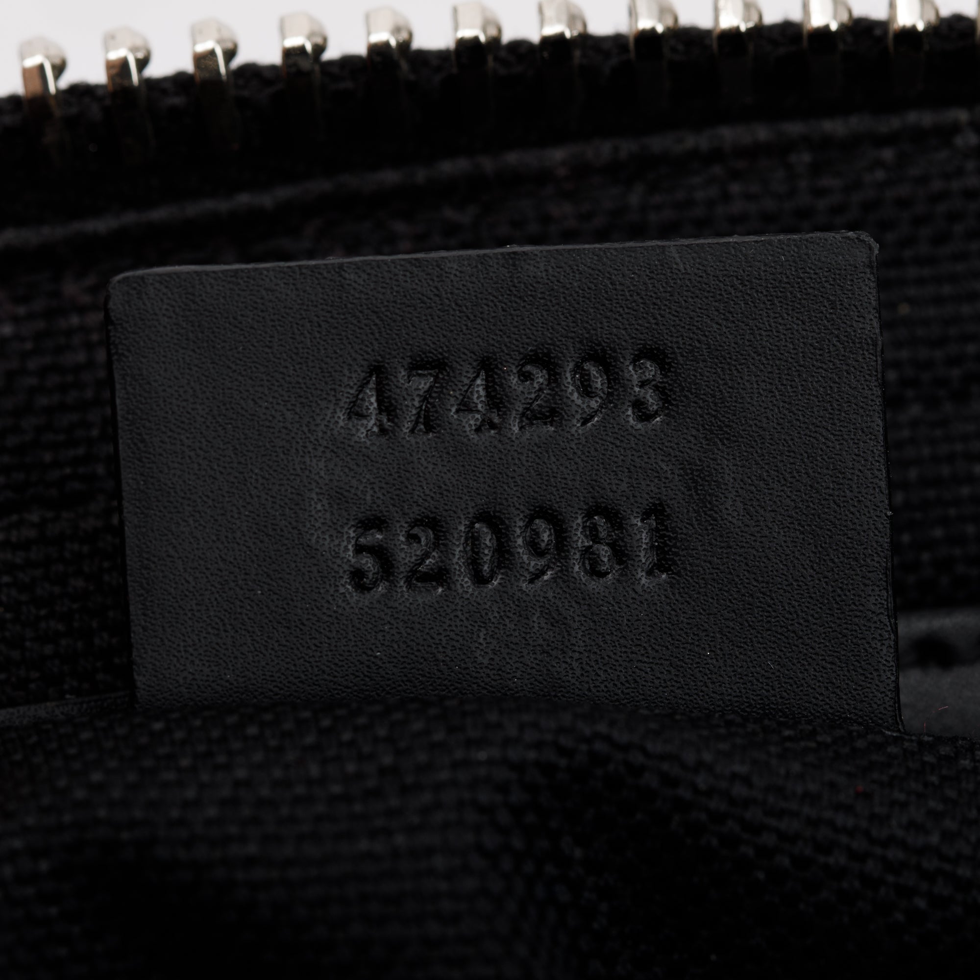 Gucci Black GG Supreme Belt Bag w/ Box