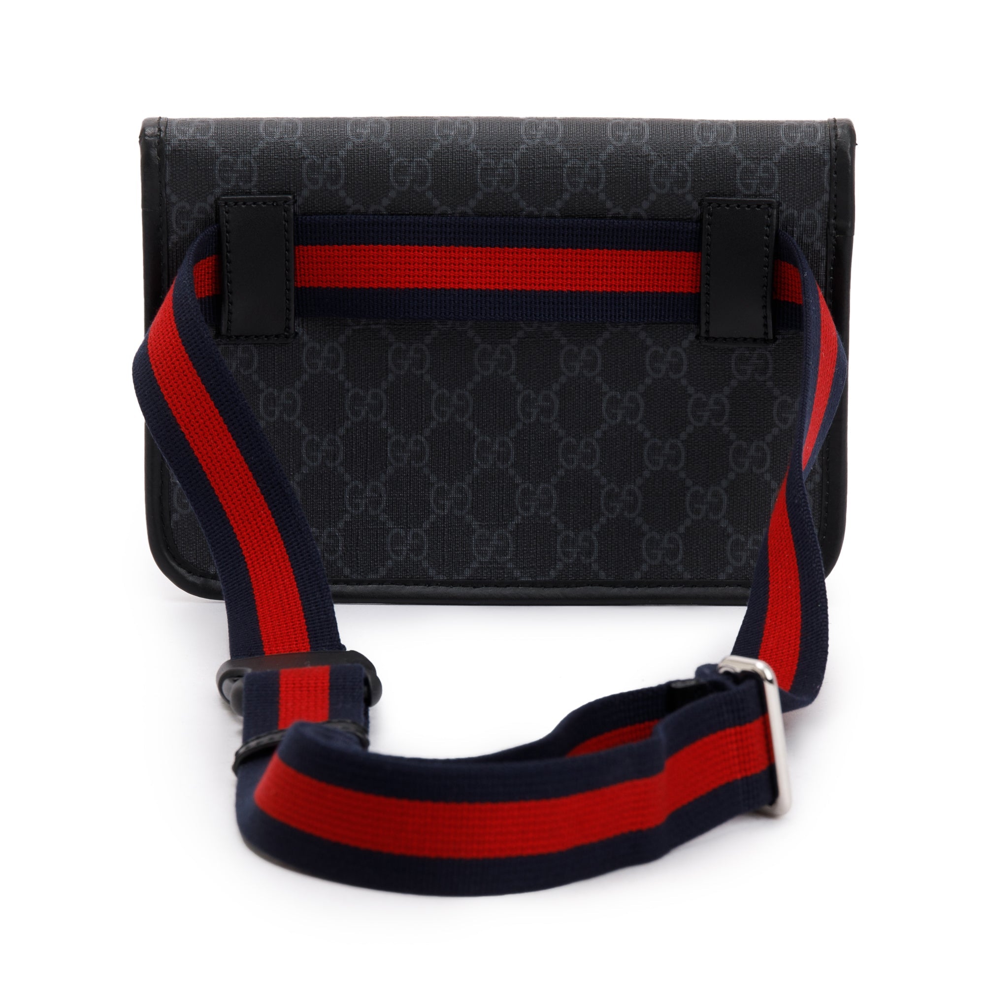 Gucci Black GG Supreme GG Belt Bag w/ Box