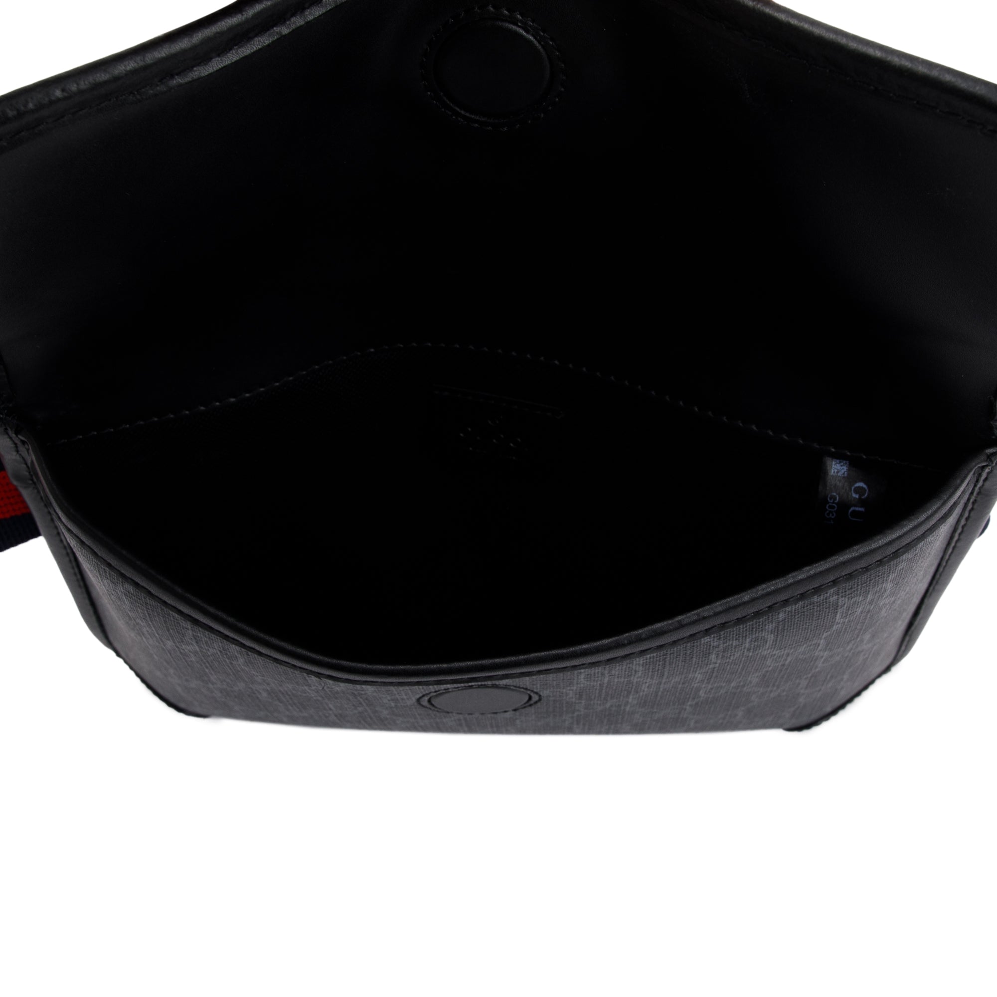 Gucci Black GG Supreme GG Belt Bag w/ Box