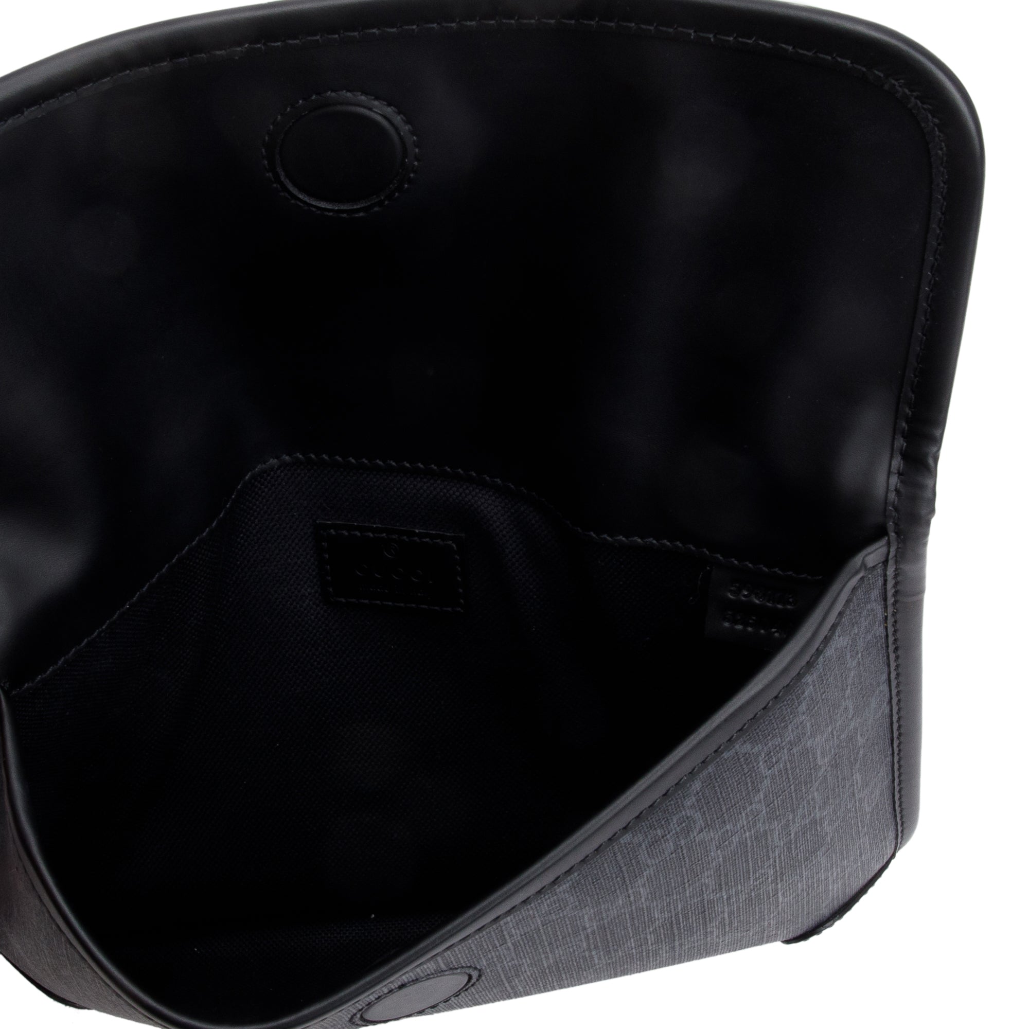 Gucci Black GG Supreme GG Belt Bag w/ Box