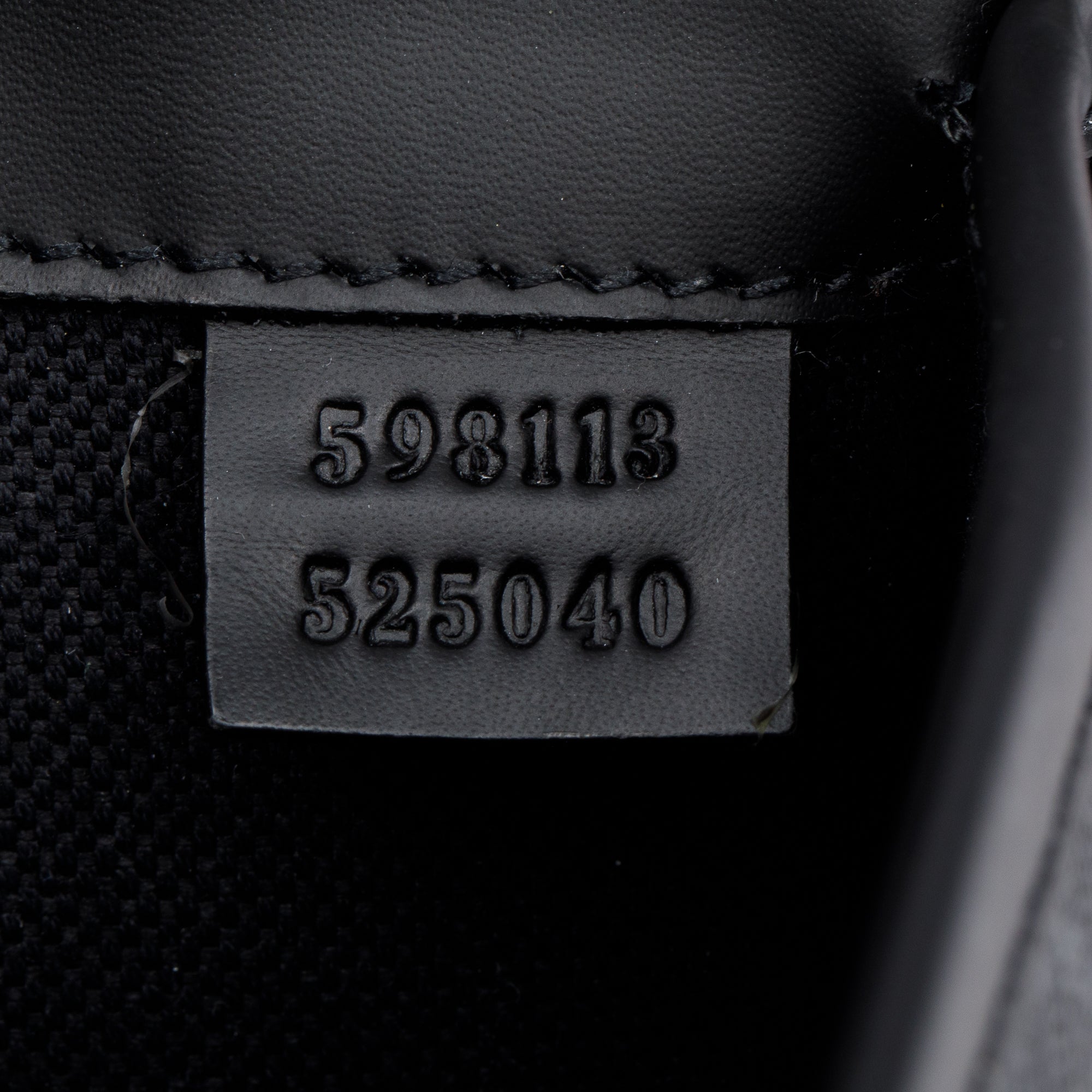 Gucci Black GG Supreme GG Belt Bag w/ Box