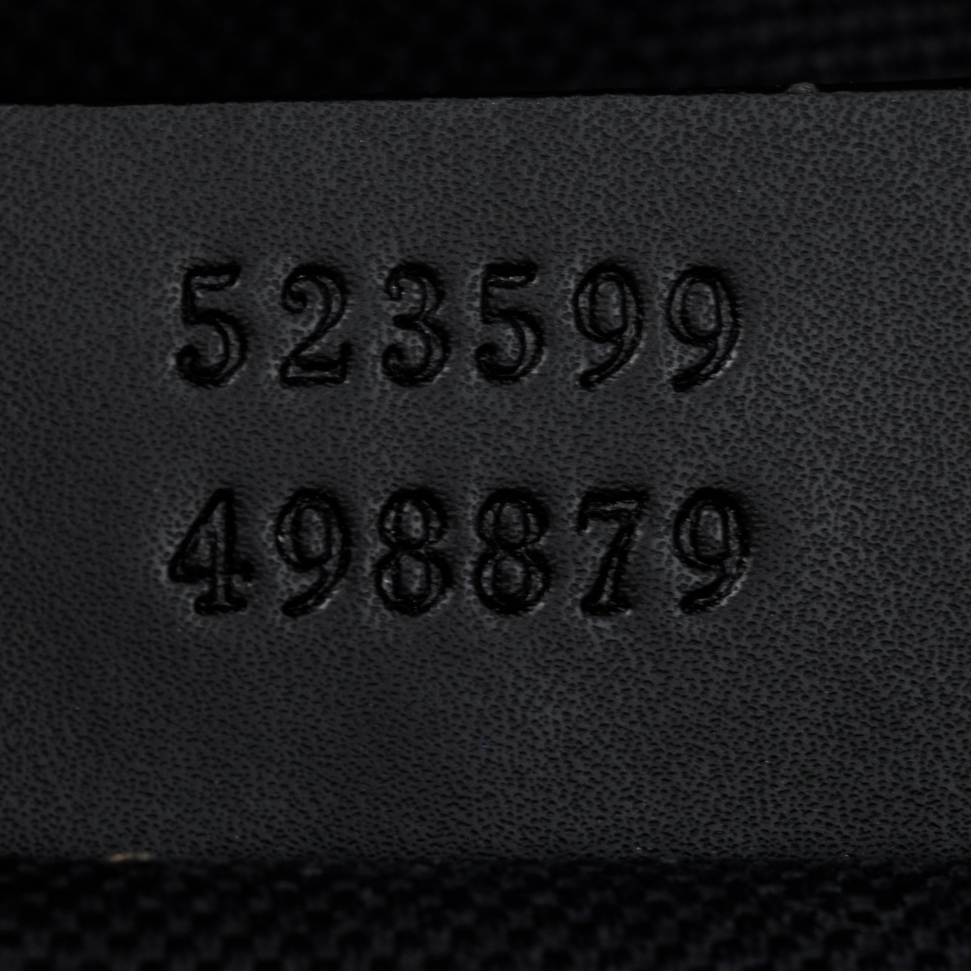 Gucci Black GG Supreme Small Messenger Bag