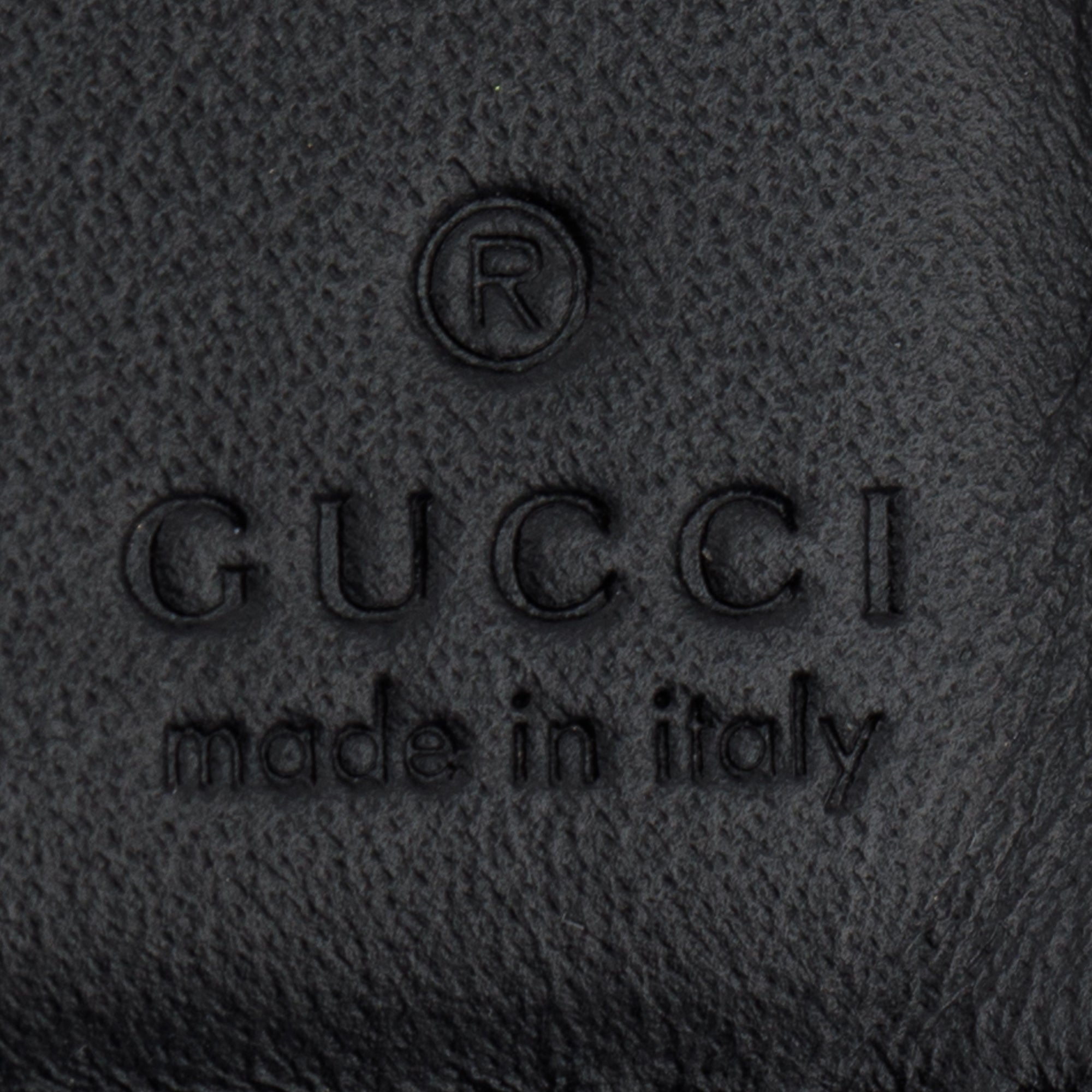 Gucci Black GG Supreme Web Bifold Wallet