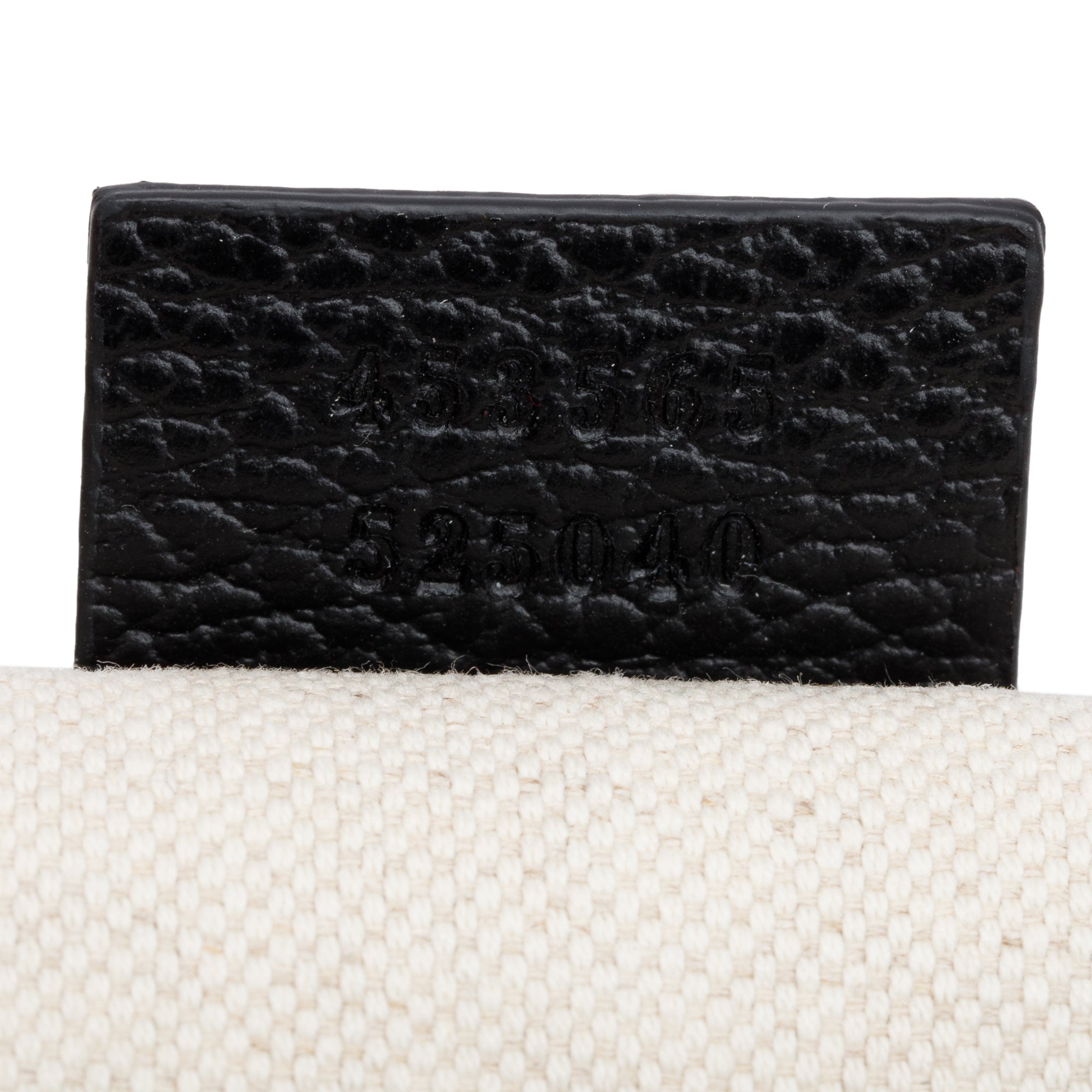 Gucci Black Grained Calfskin Leather Sylvie Web Kingsnake Small Camera Bag w/ Strap