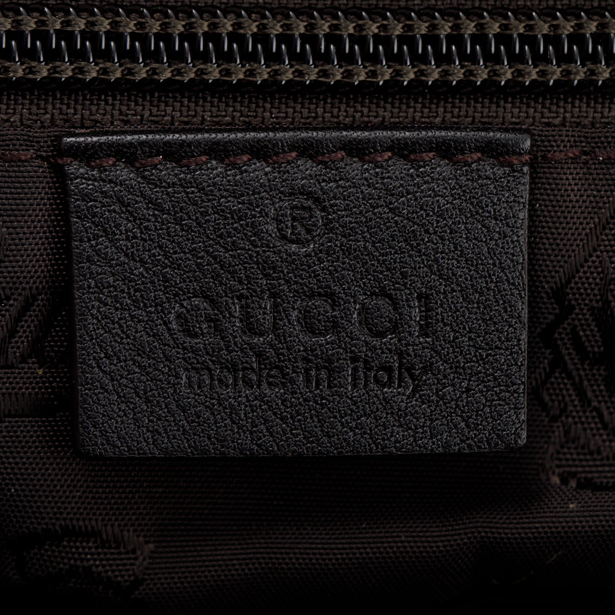 Gucci Black Guccissima Leather Backpack