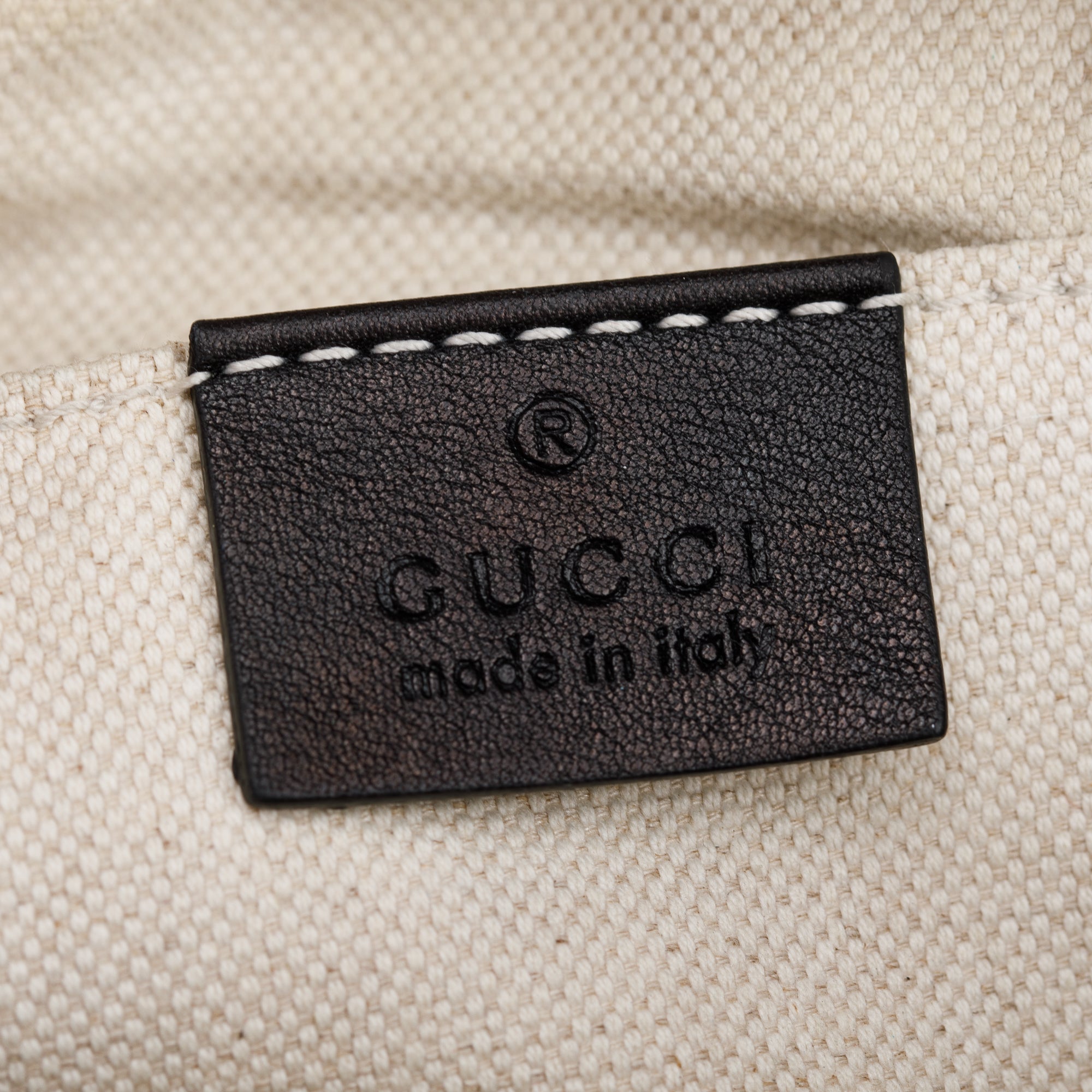 Gucci Black Guccissima Leather Mini Bree Crossbody Bag