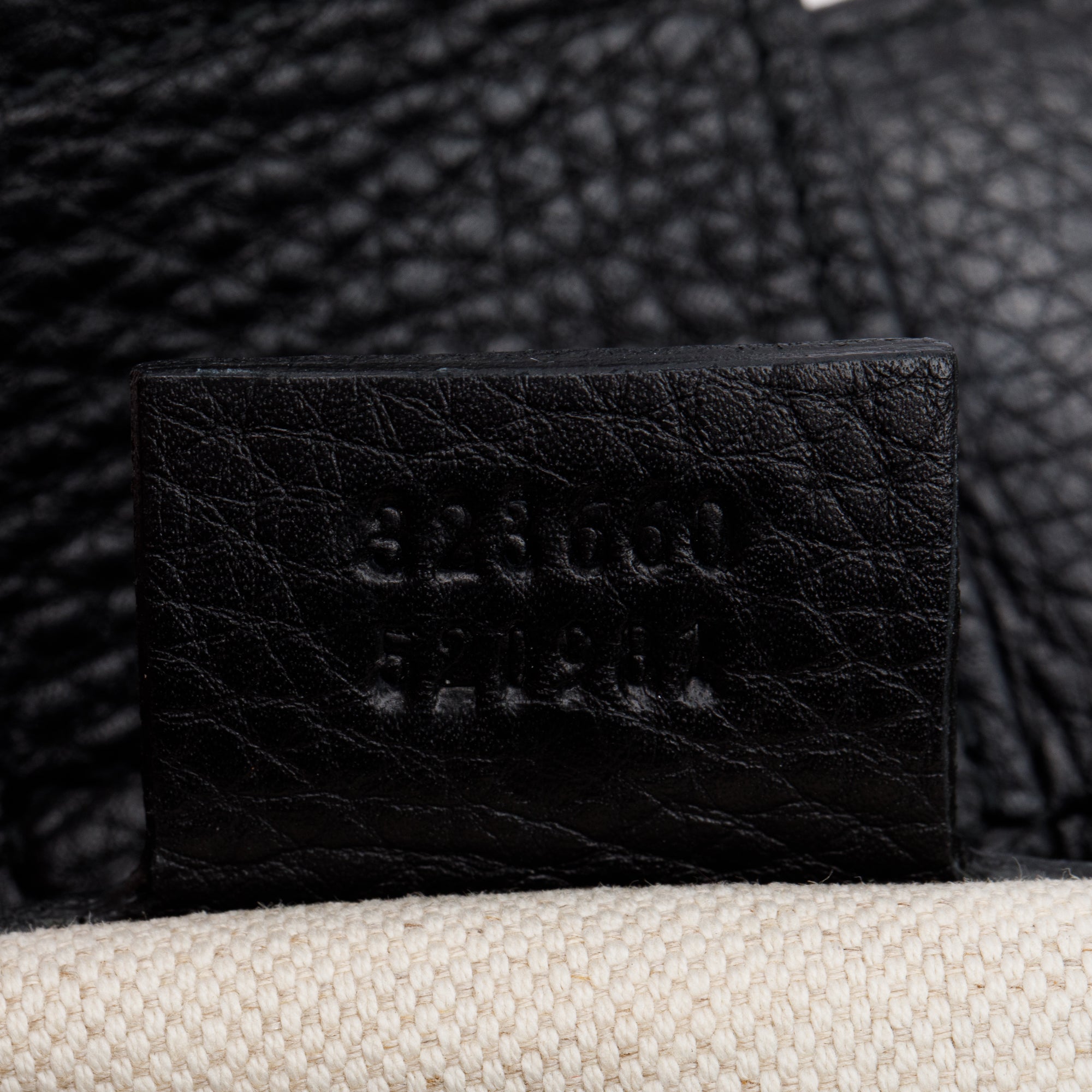 Gucci Black Knight Flora Canvas Medium Bamboo Shopper Tote w/ Strap