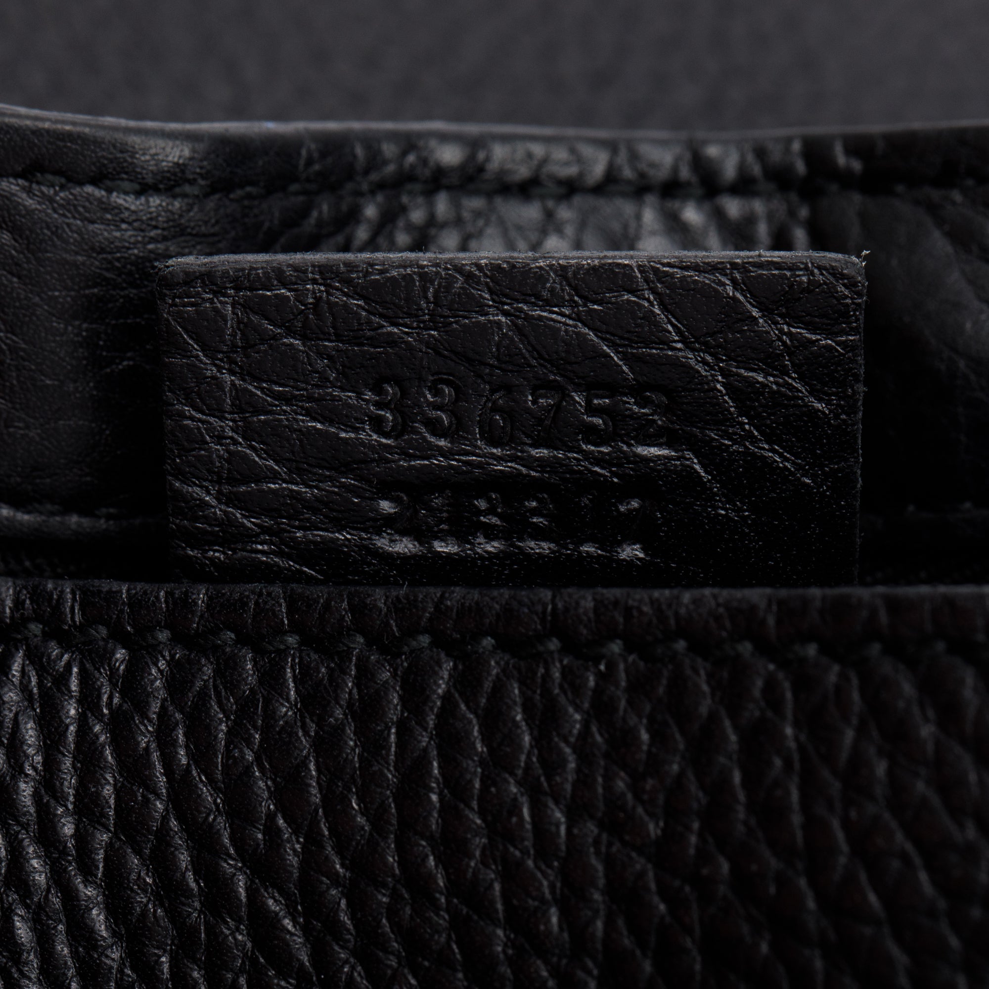 Gucci Black Leather Medium Soho Chain Crossbody Bag