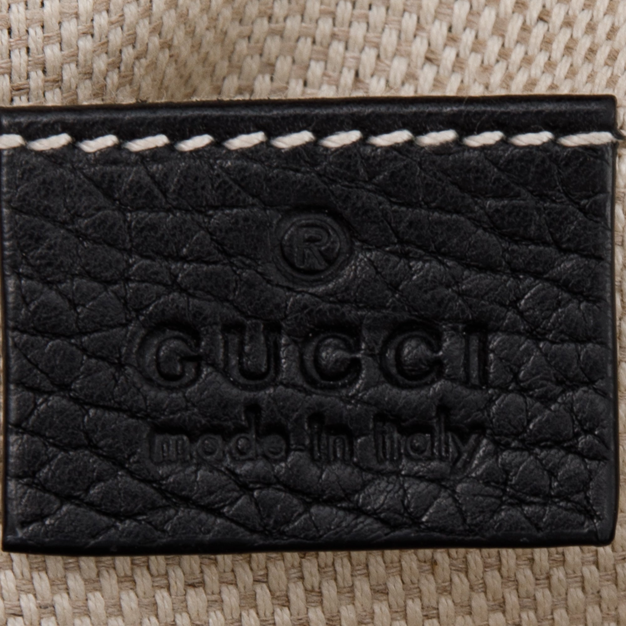 Gucci Black Leather Small Soho Disco Bag
