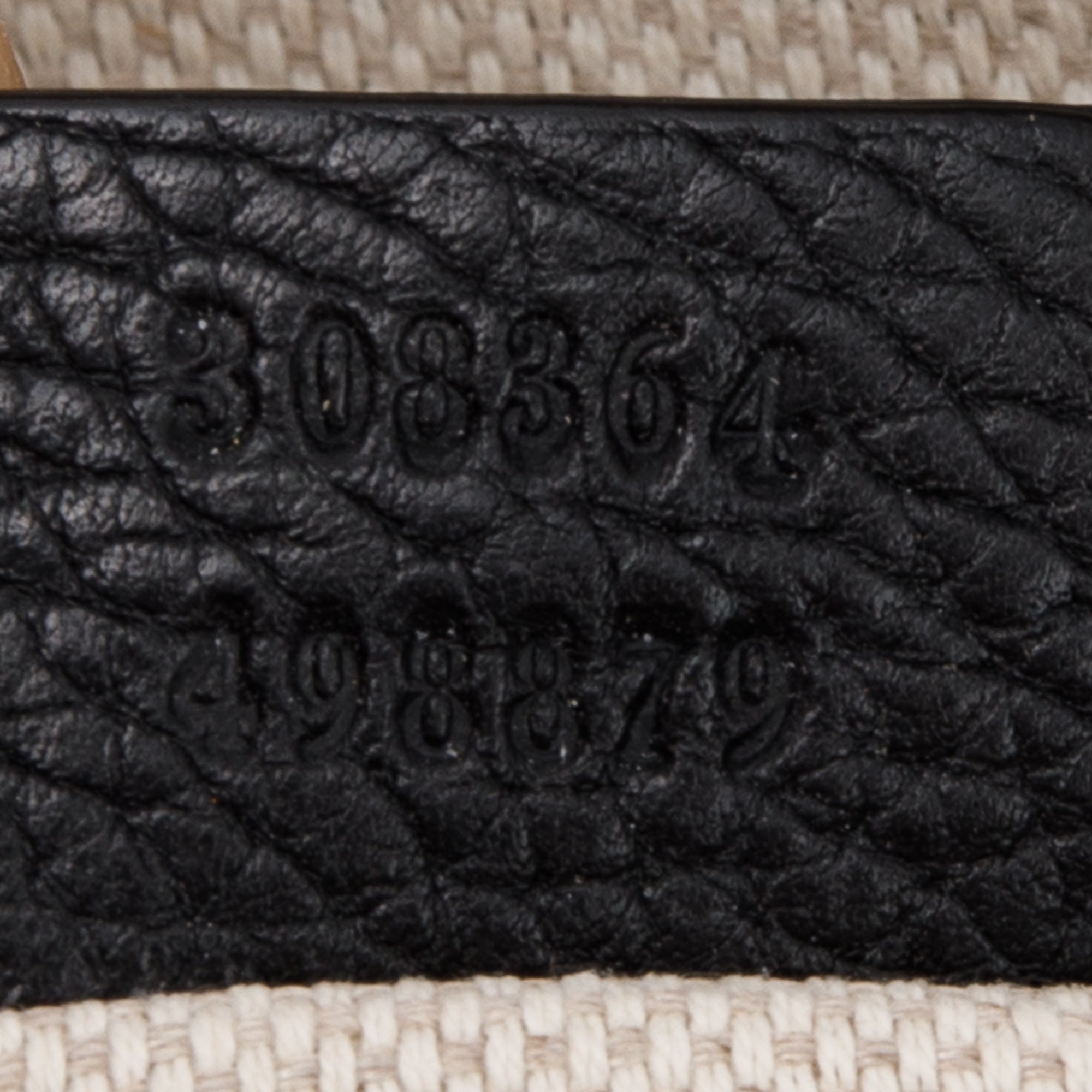 Gucci Black Leather Small Soho Disco Bag