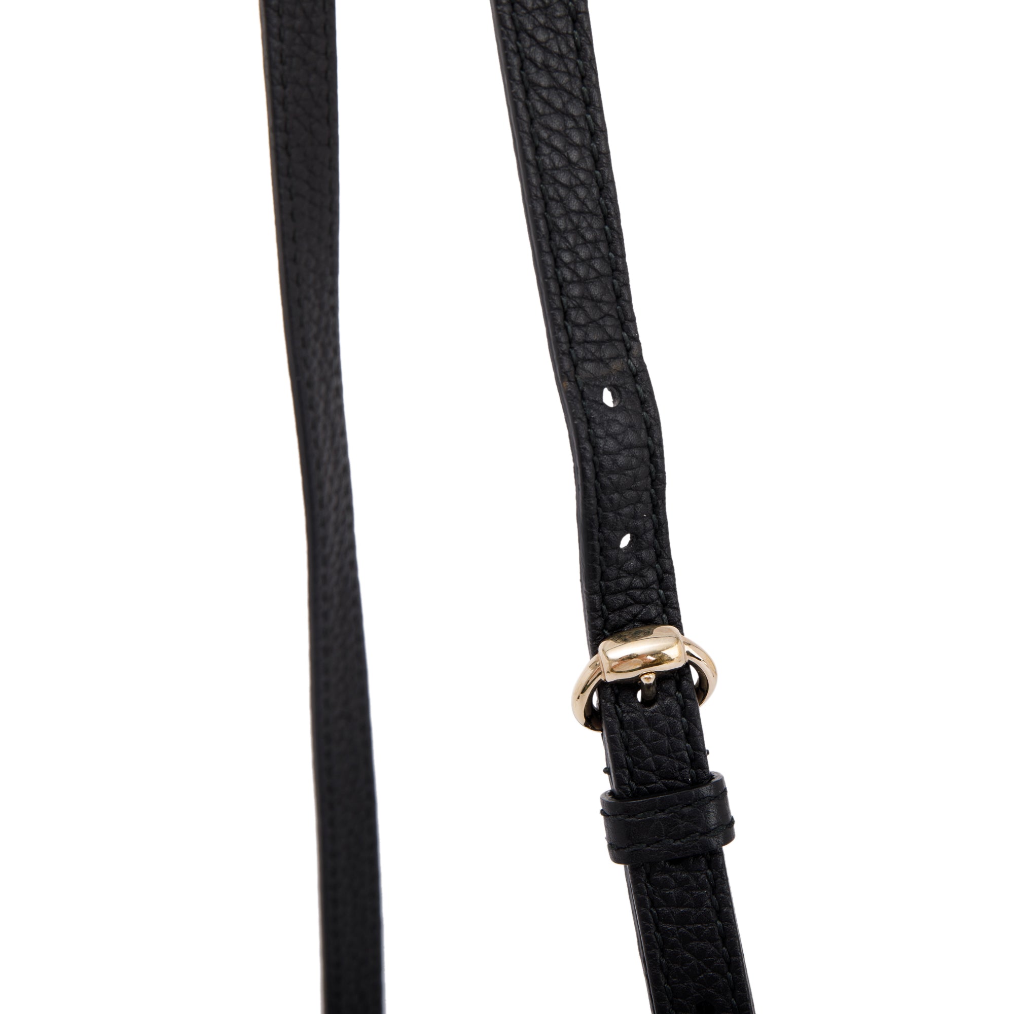 Gucci Black Leather Small Soho Disco Bag