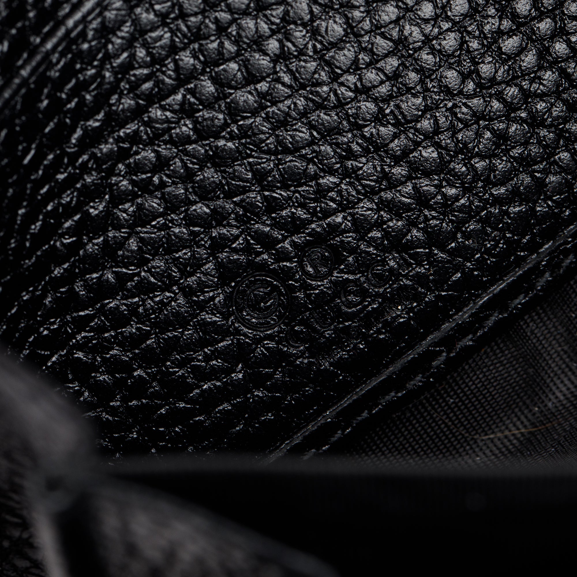 Gucci Black Leather Soho GG Logo Continental Zip Around Wallet w/ Box