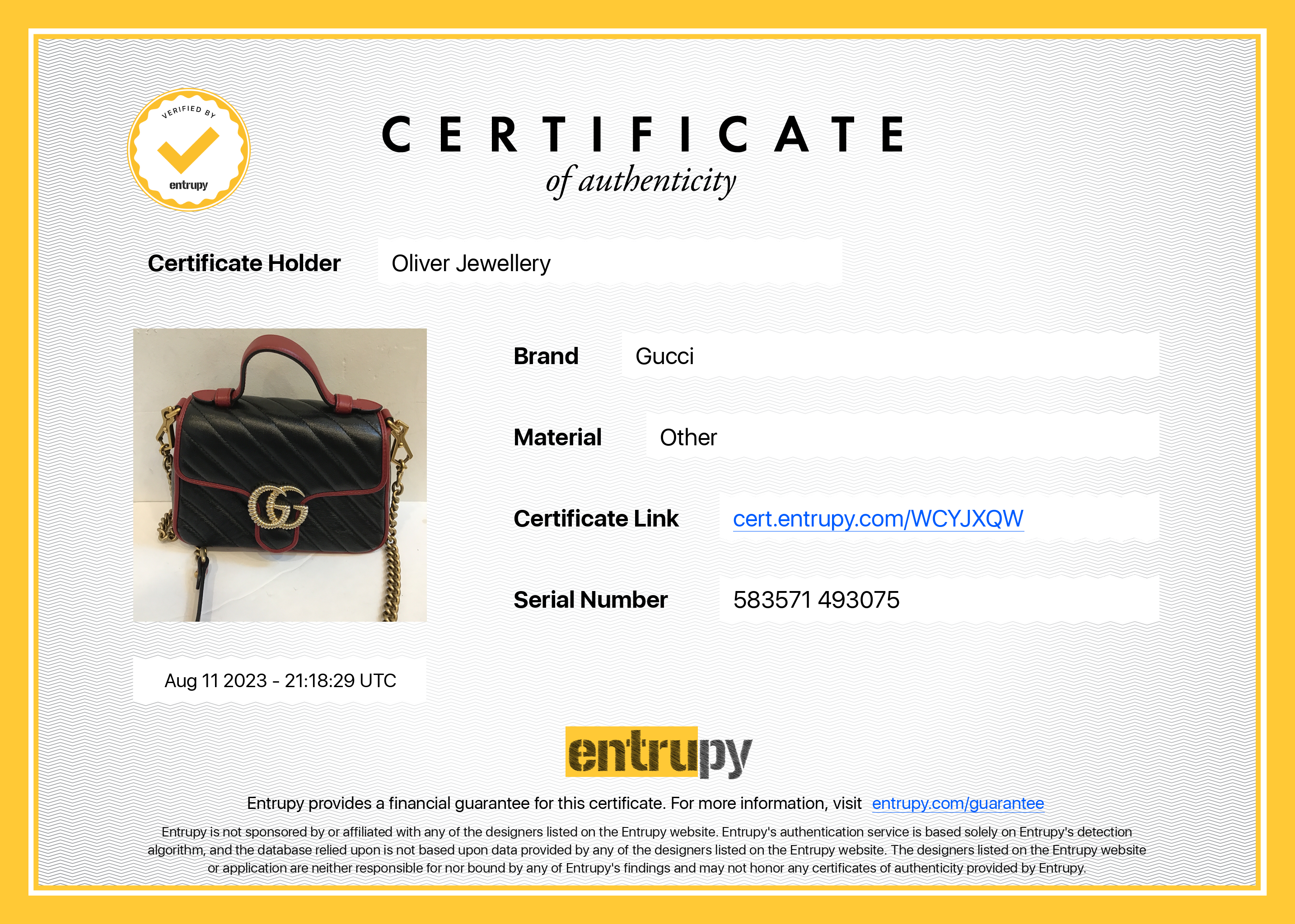 Gucci Black Matelasse Diagonal Mini Torchon GG Marmont Top Handle Bag w/ Strap