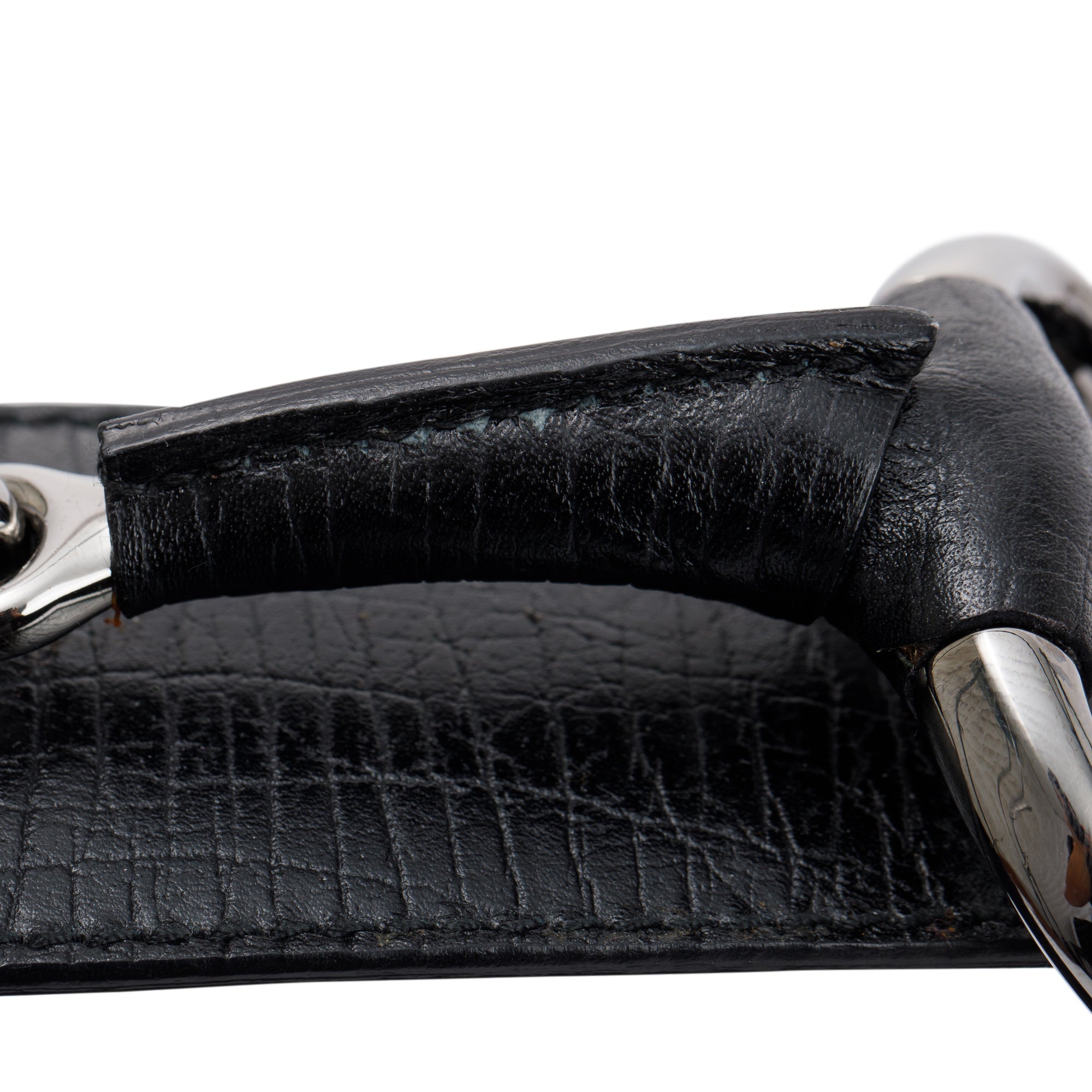 Gucci Black Medium GG Canvas Horsebit Hobo