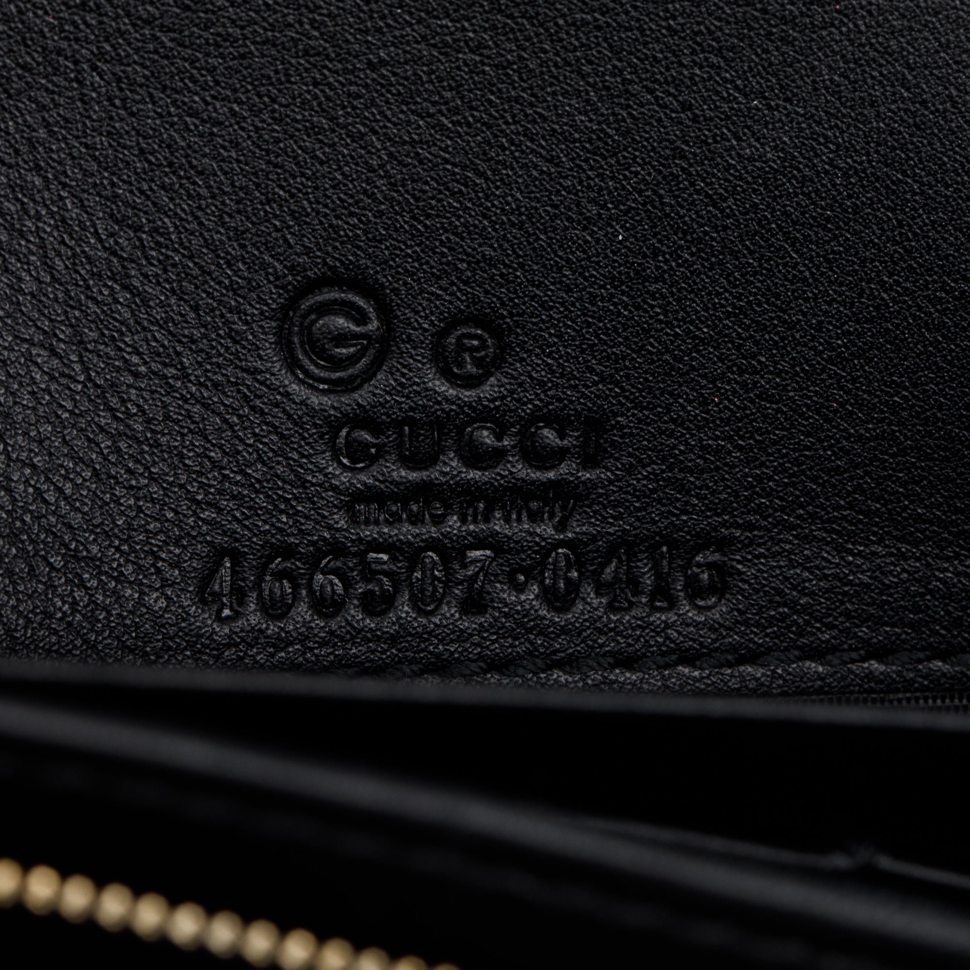 Gucci Black Microguccissima Leather Wallet on Strap