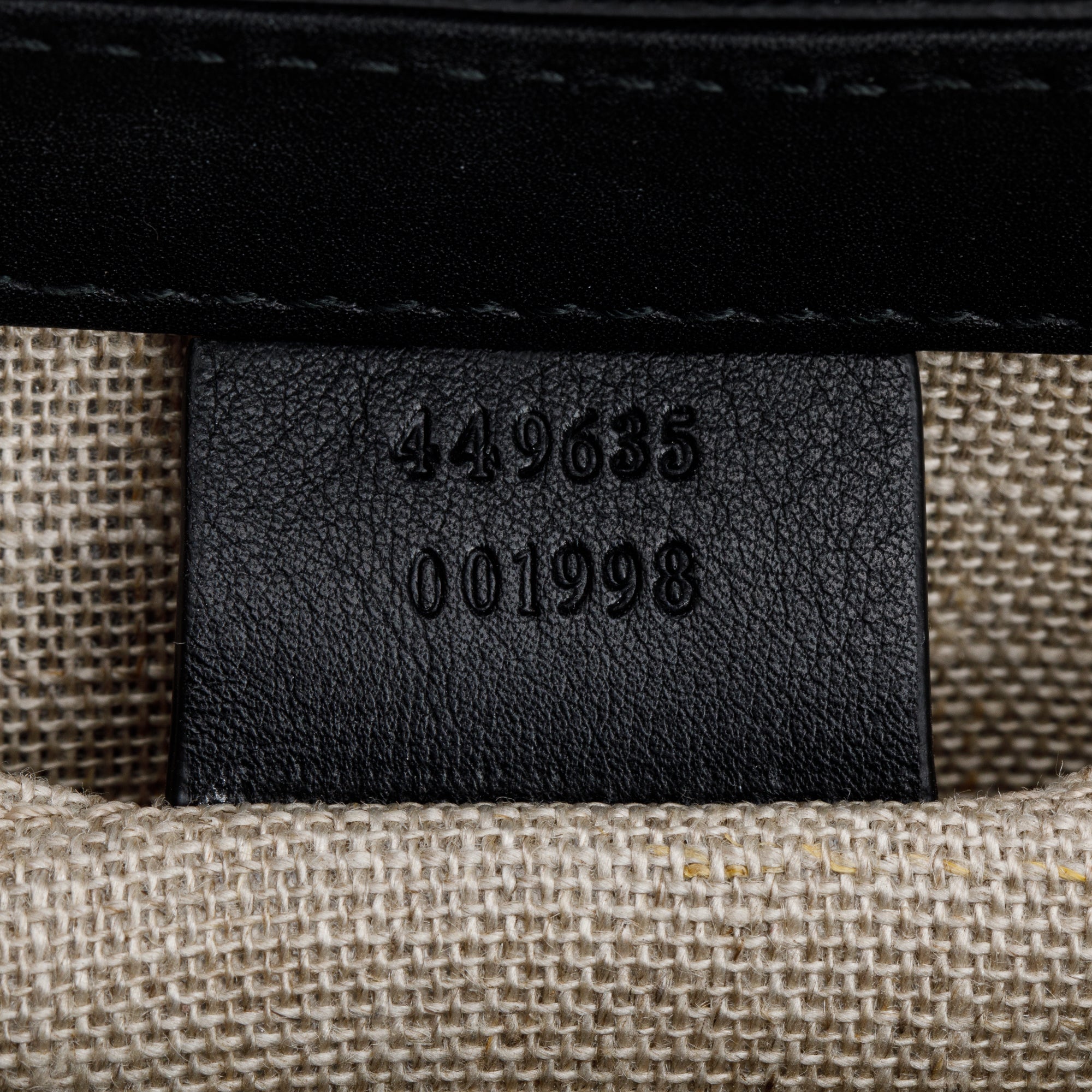 Gucci Black Microguccissima Medium Emily Chain Shoulder Bag