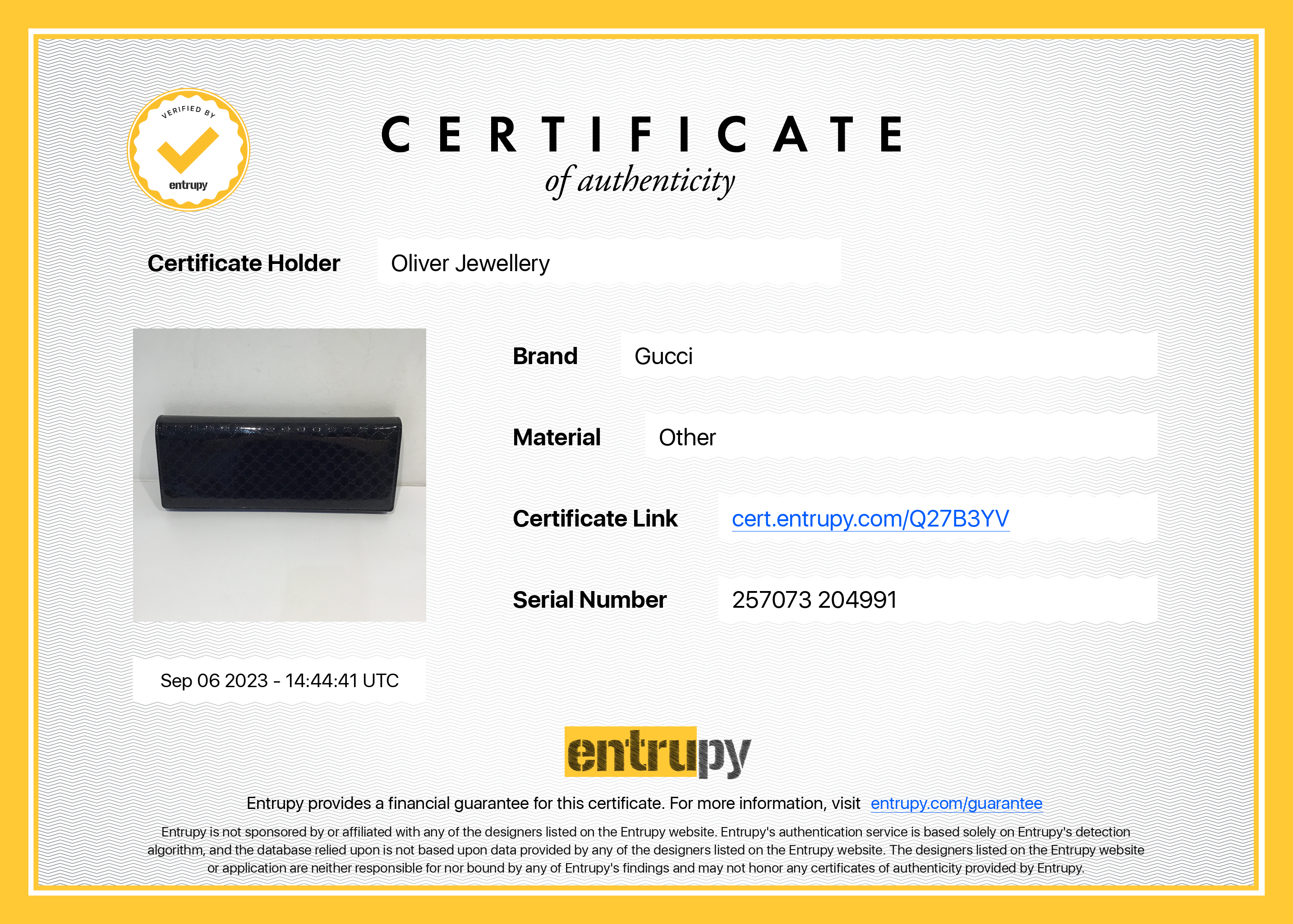 Gucci Black Microguccissima Patent Leather Broadway Clutch