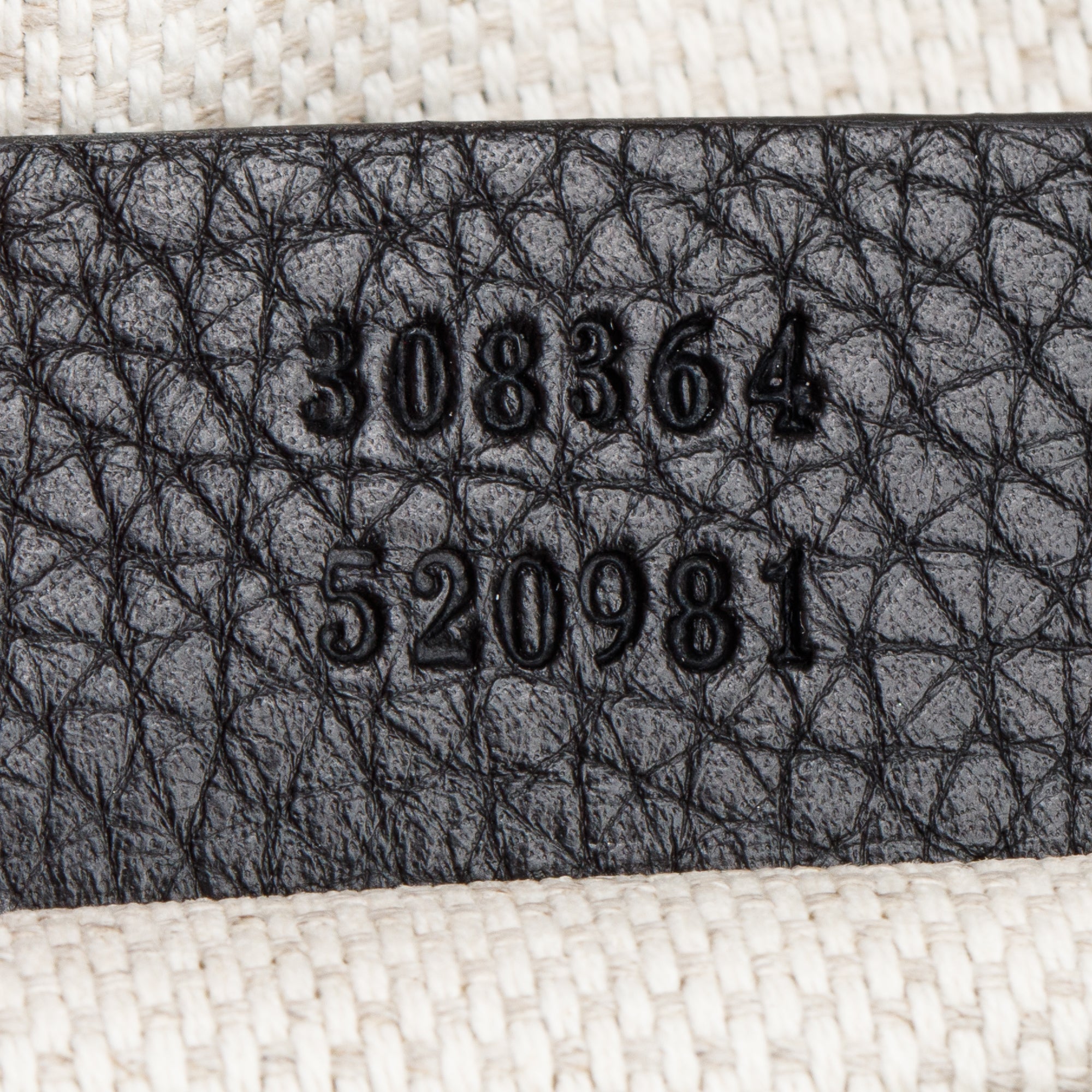 Gucci Black Pebbled Calfskin Leather Small Soho Disco Bag