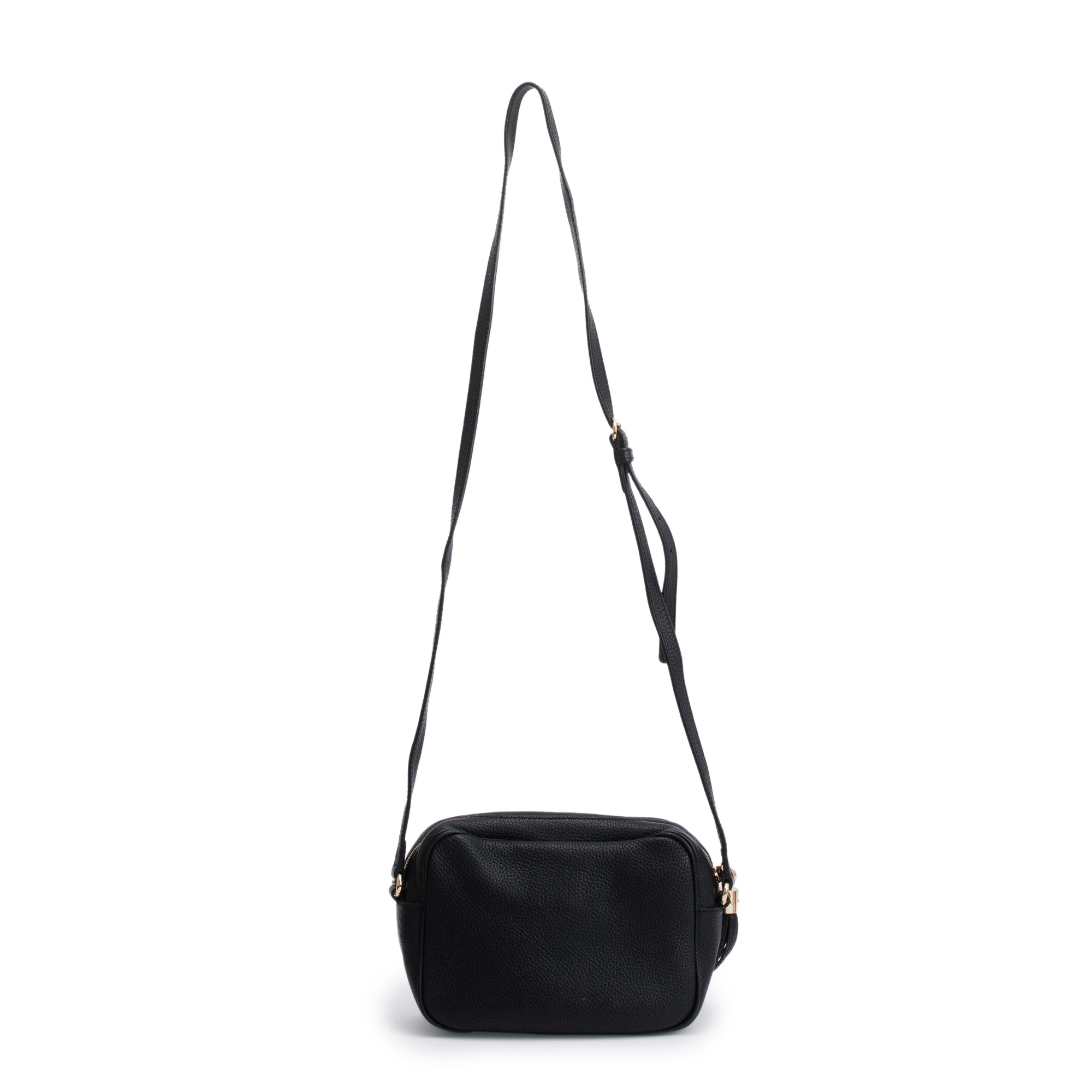 Gucci Black Pebbled Calfskin Leather Small Soho Disco Bag