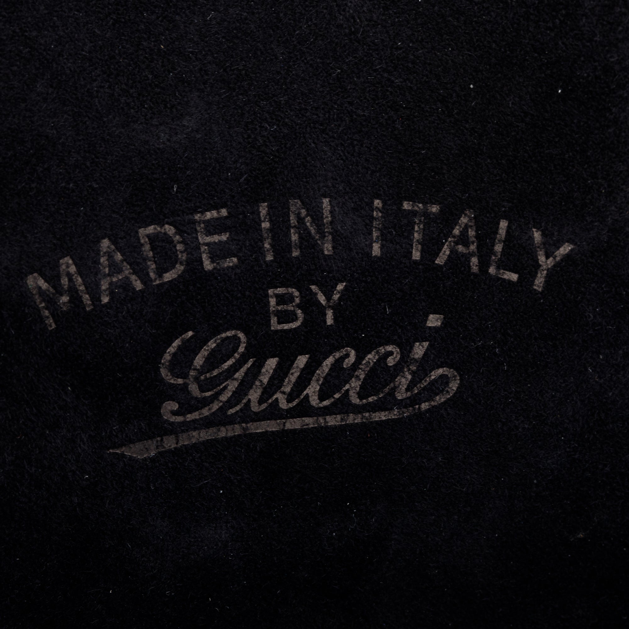 Gucci Black Suede Bamboo Fringe Shopper Tote w/ Strap