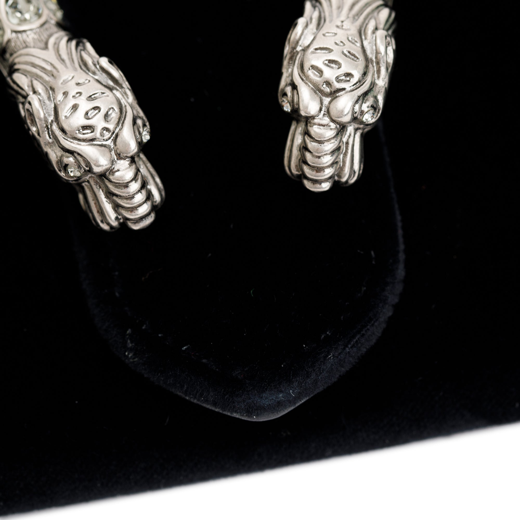 Gucci Black Velvet Dionysus Clutch