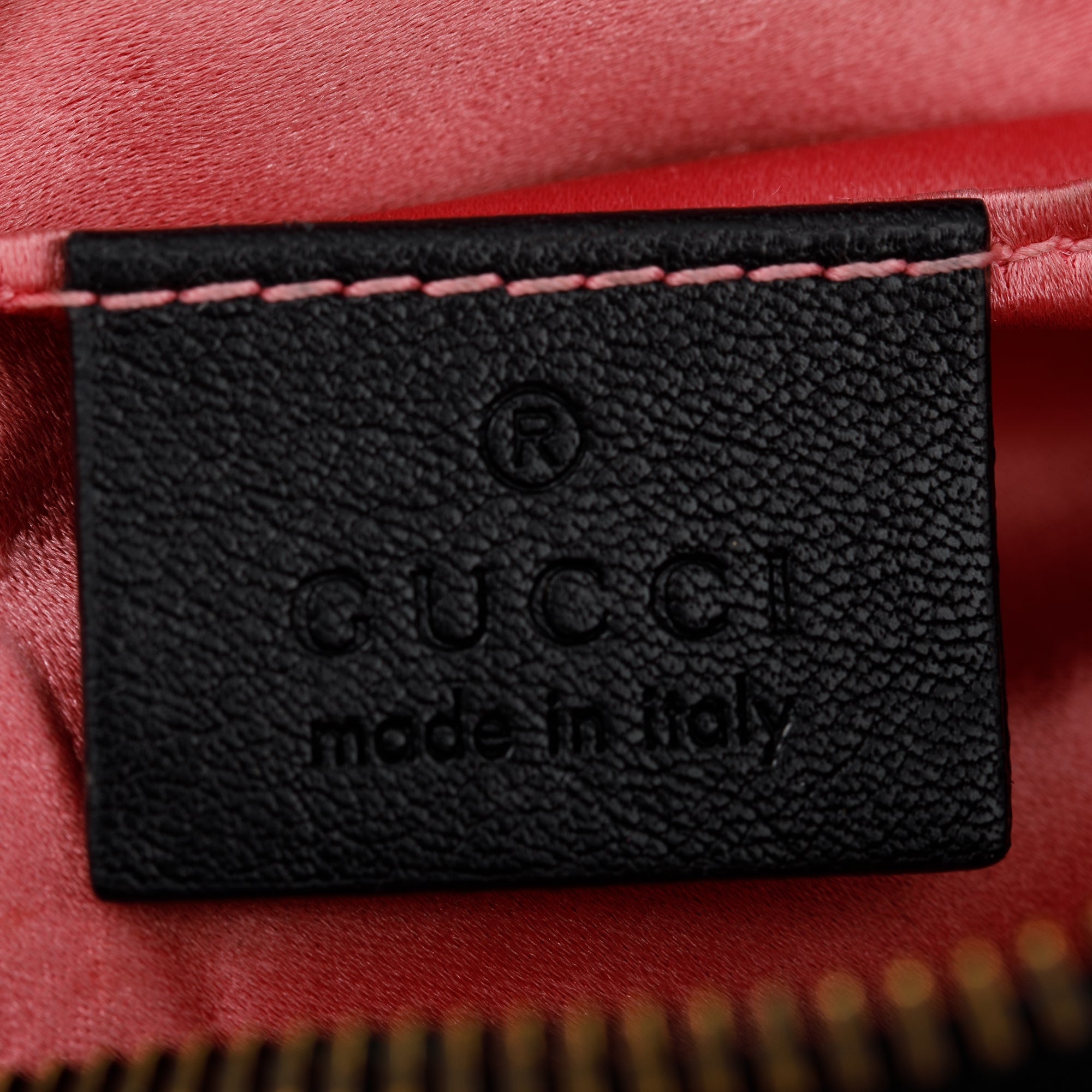 Gucci Black Velvet GG Marmont Matelasse Crystal Mini Shoulder Bag w/ Box & Receipt