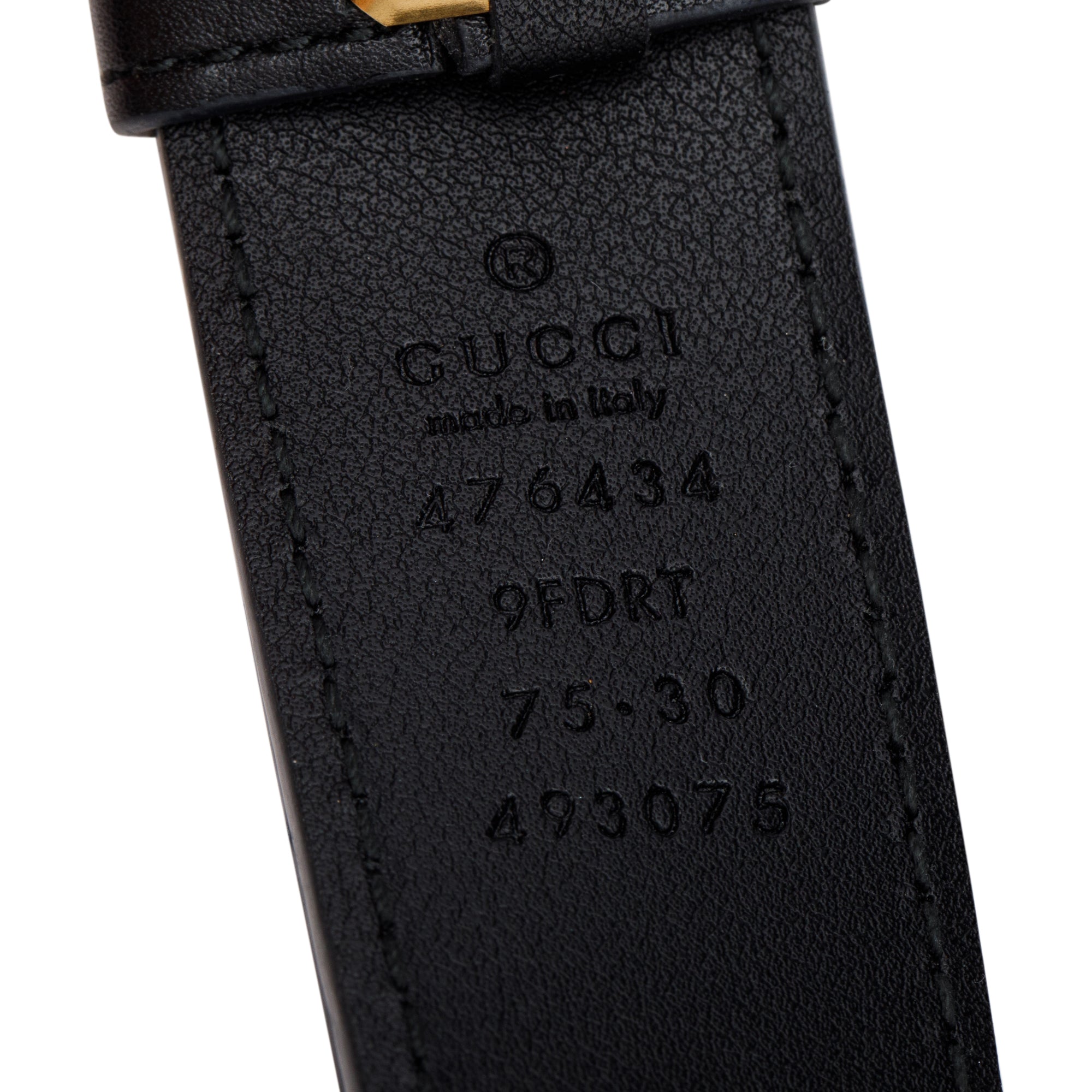 Gucci Black Velvet Matelasse GG Marmont Belt Bag, Size 75 30