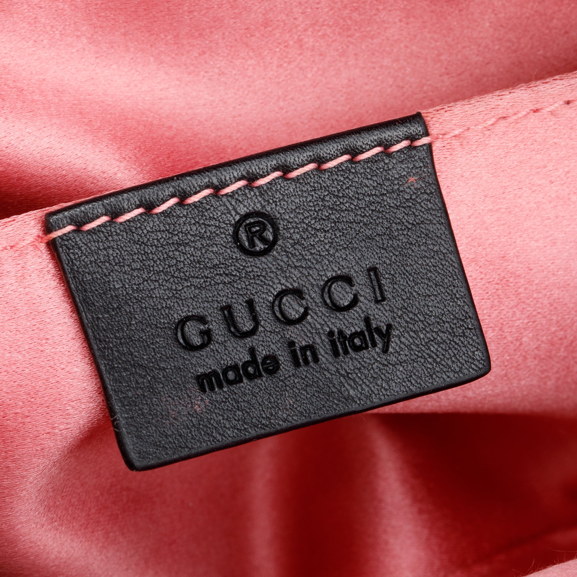 Gucci Black Velvet Matelasse GG Marmont Belt Bag, Size 75 30