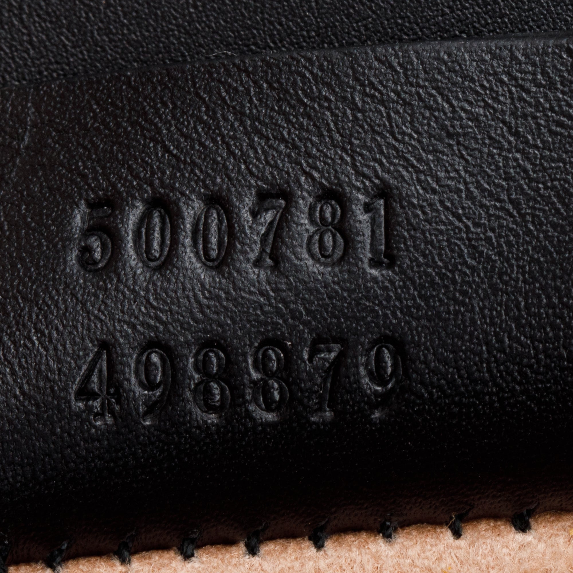 Gucci Black/Gold Calfskin Leather GG Supreme Osiride Crossbody Bag