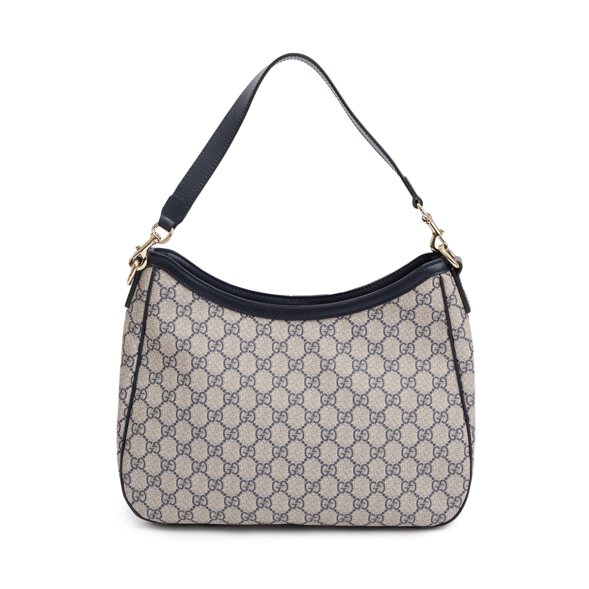 Gucci Blue GG Supreme Web Sherry Shoulder Bag