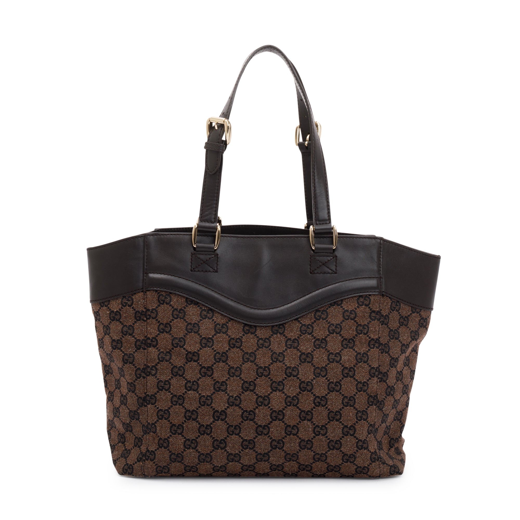 Gucci Brown GG Canvas Town Tote