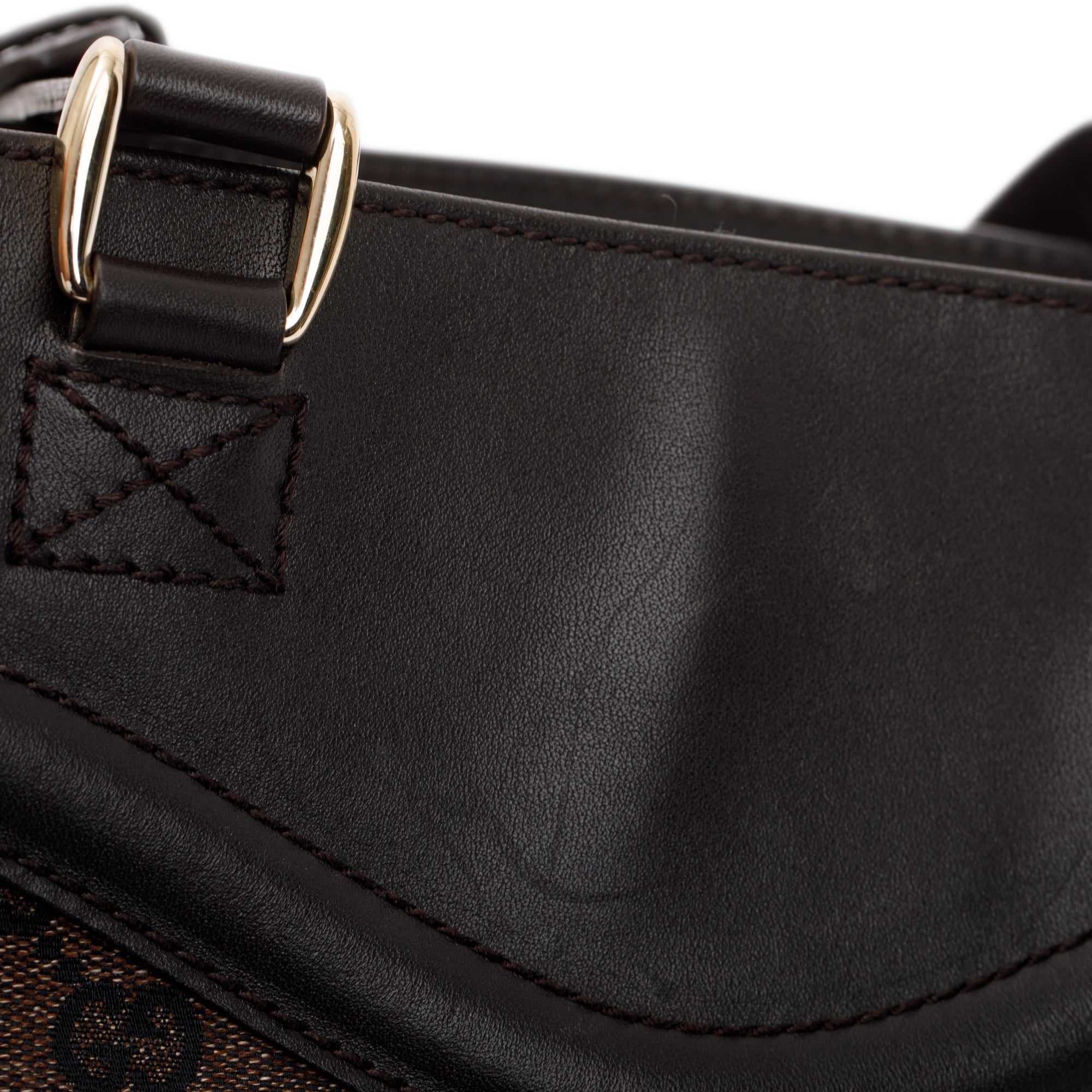 Gucci Brown GG Canvas Town Tote