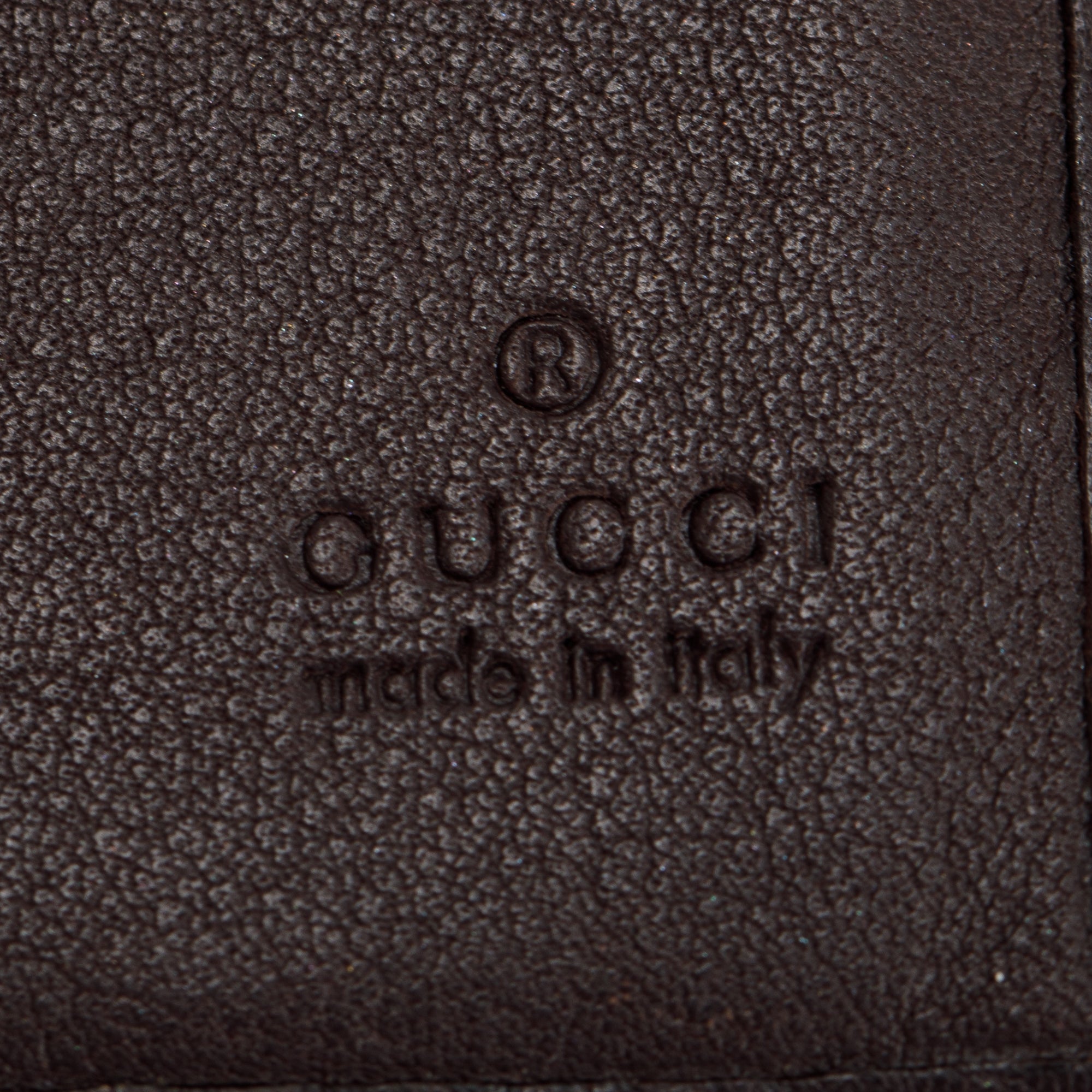 Gucci Brown Guccissima Leather Continental Wallet w/ Box