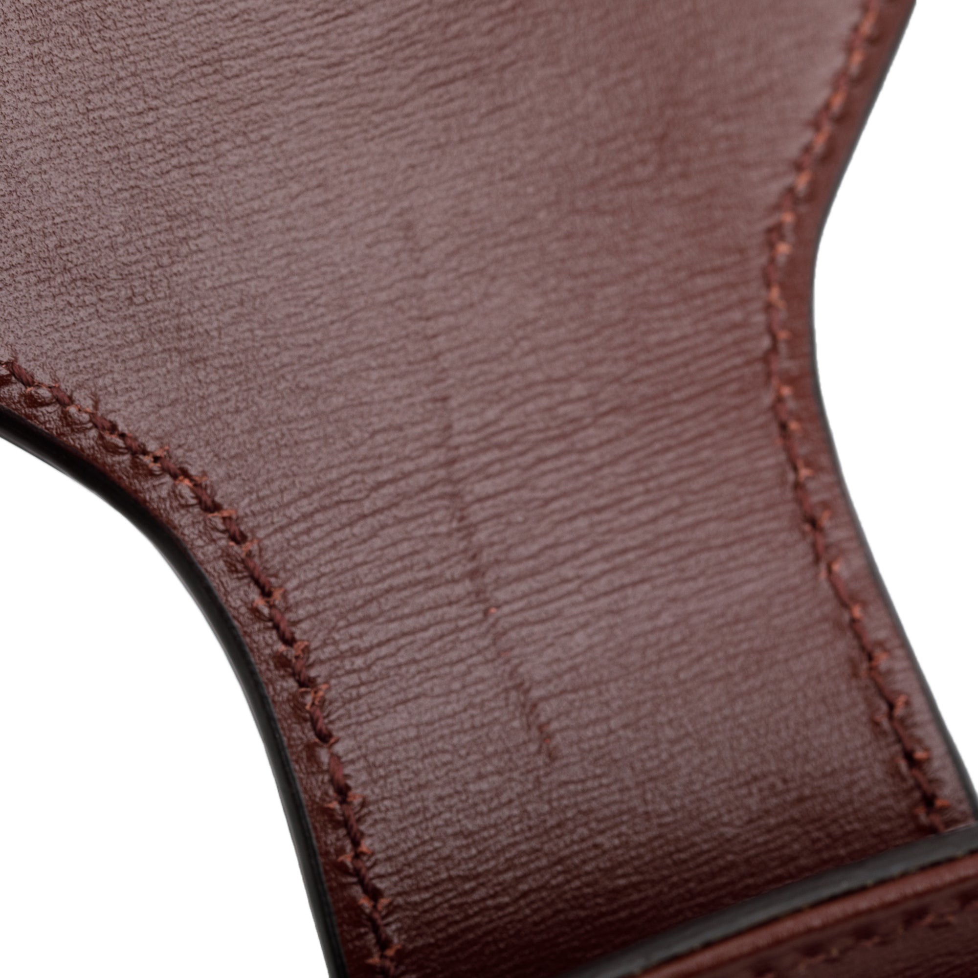 Gucci Burgundy GG Canvas & Calfskin Leather Medium Arli Shoulder Bag