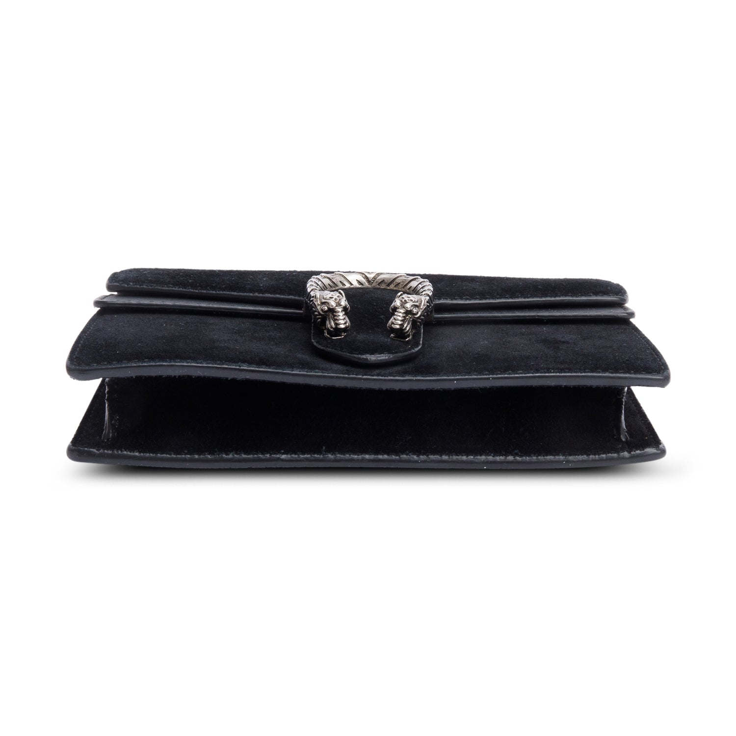 Gucci Dionysus Black Suede Super Mini Bag