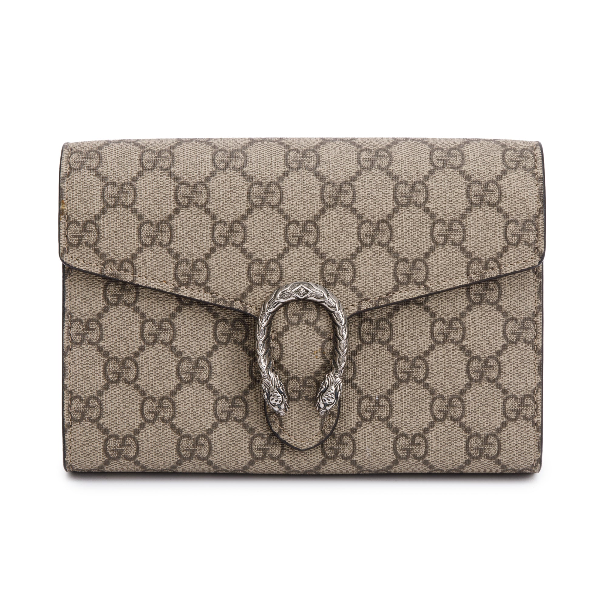 Gucci Dionysus GG Supreme Wallet on Chain