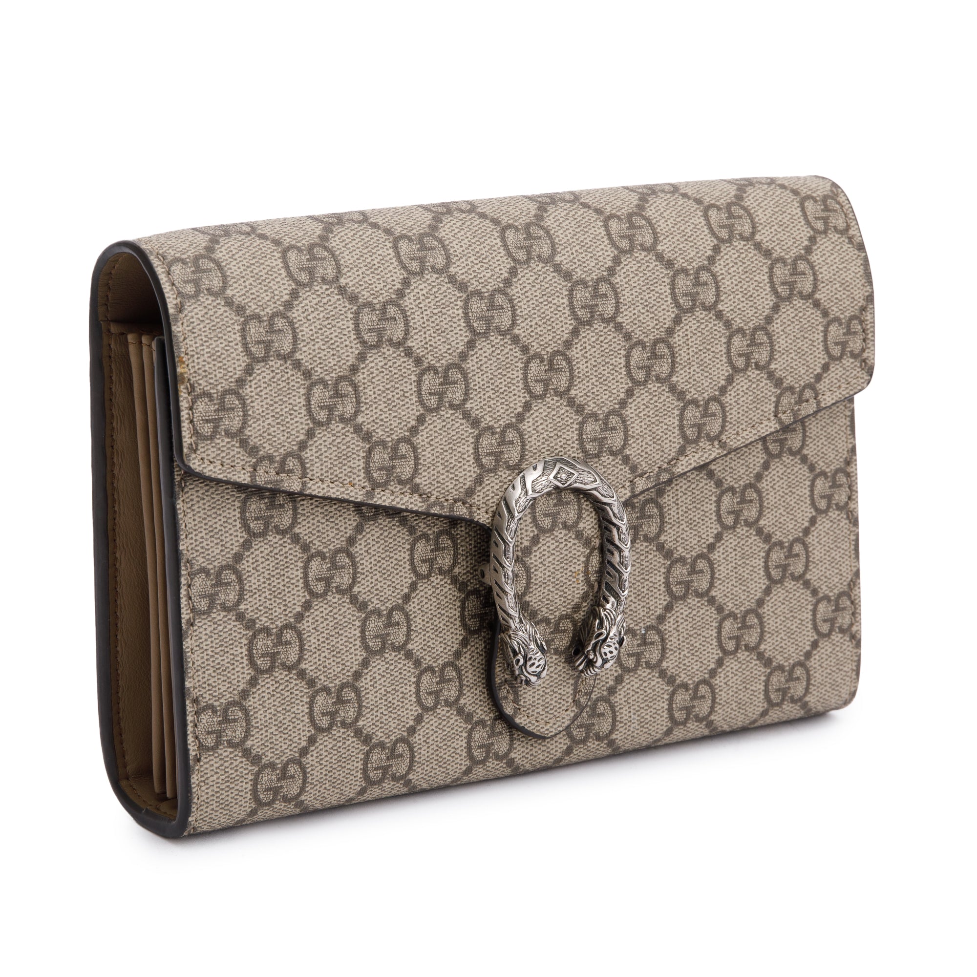 Gucci Dionysus GG Supreme Wallet on Chain