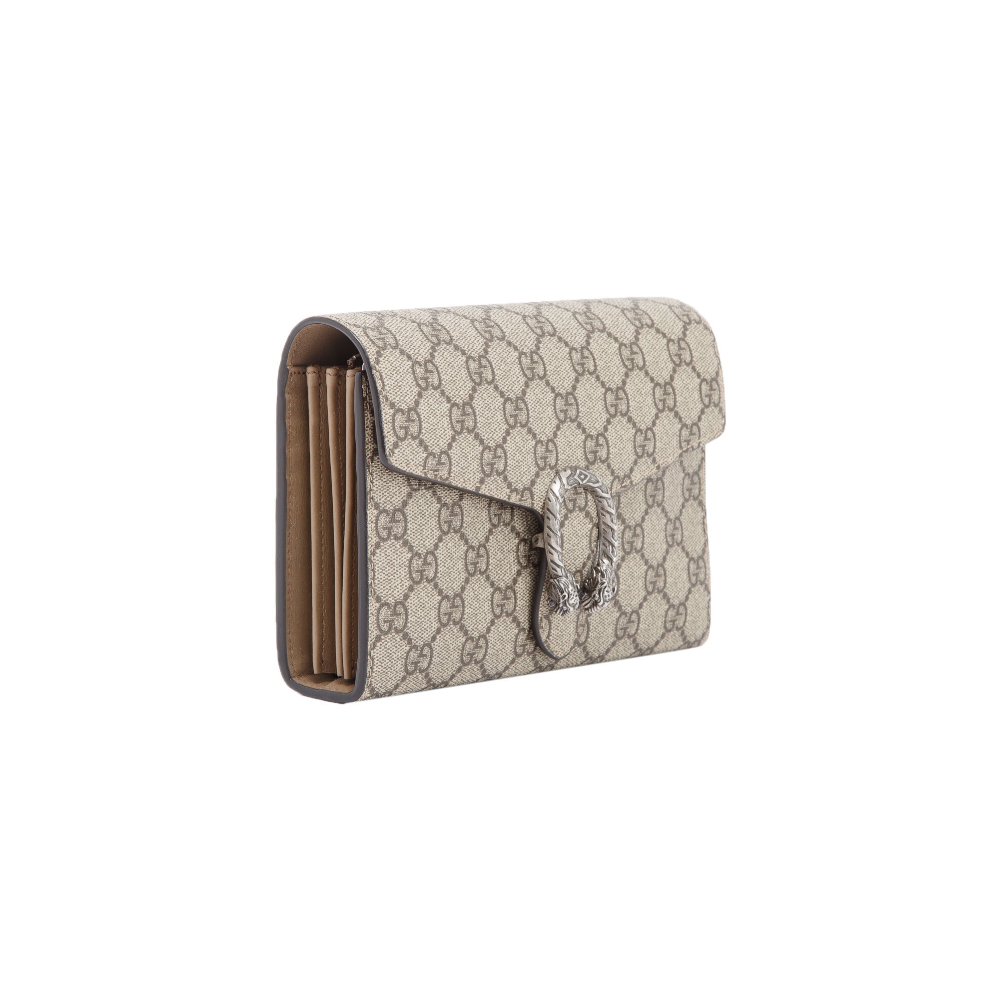 Gucci Dionysus GG Supreme Wallet on Chain w/ Box