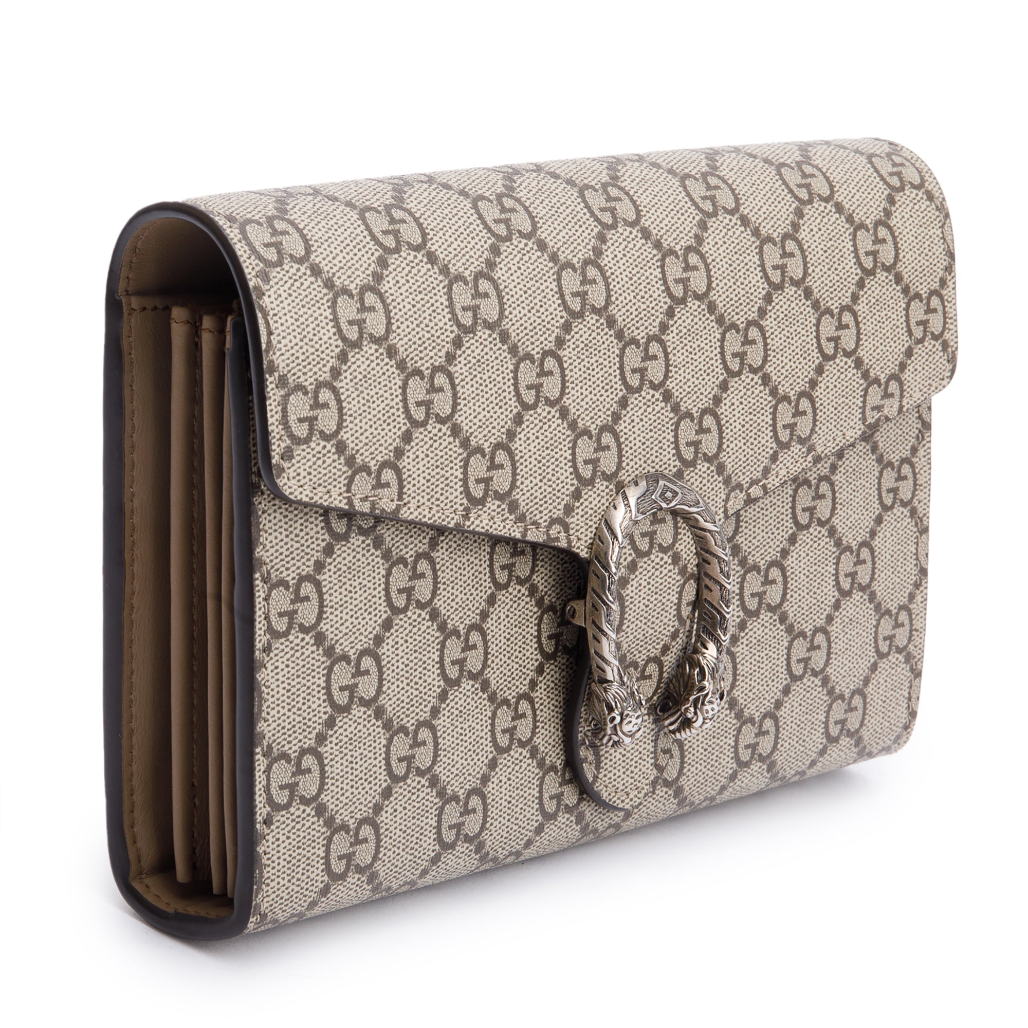 Gucci Dionysus GG Supreme Wallet on Chain w/ Box