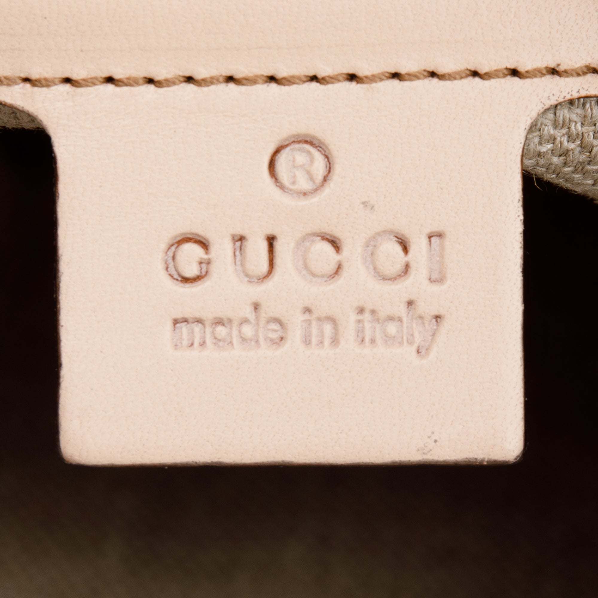 Gucci Floral Canvas Nailhead Bamboo Hobo Bag