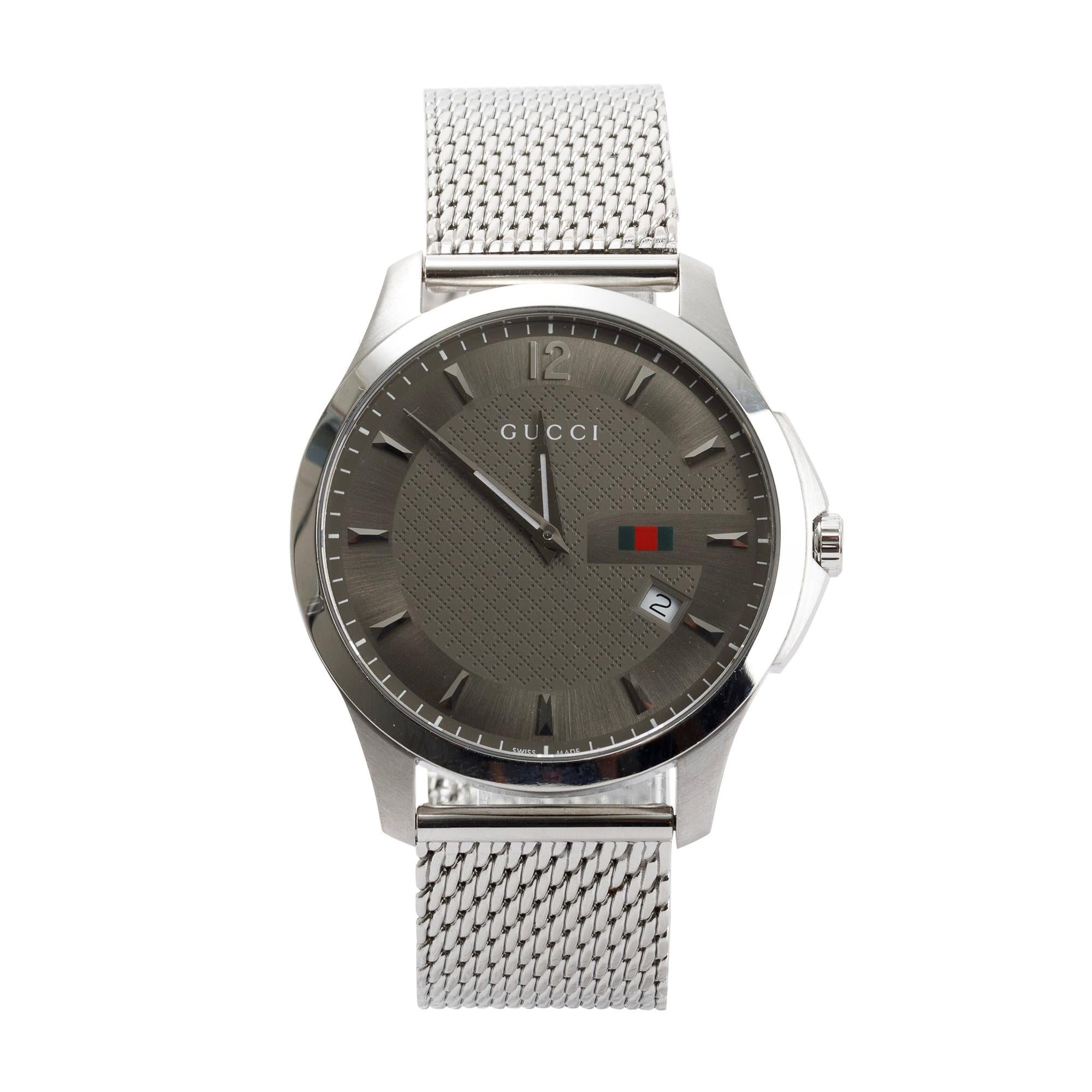 Gucci G-Timeless Anthracite 41 MM Watch
