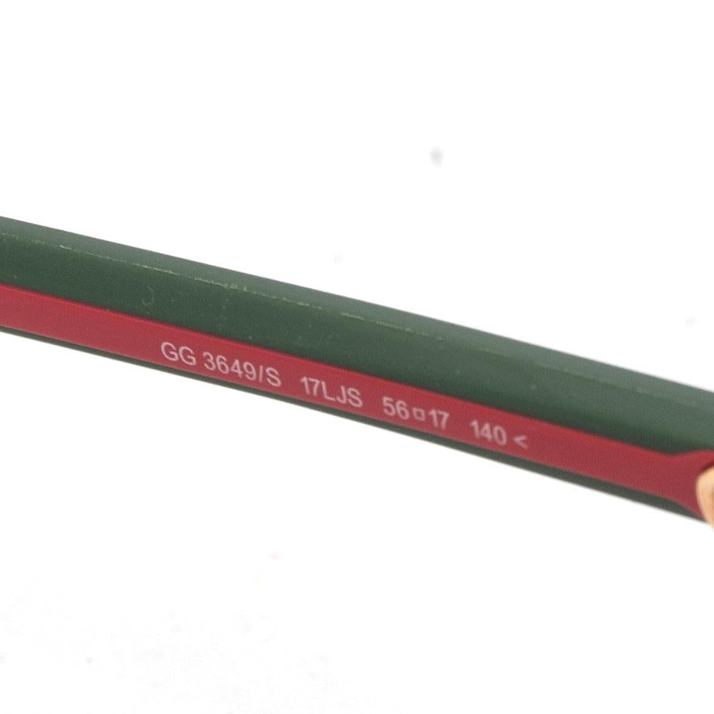 Gucci GG 3649/S Cat-Eye Web Sunglasses w/ Case