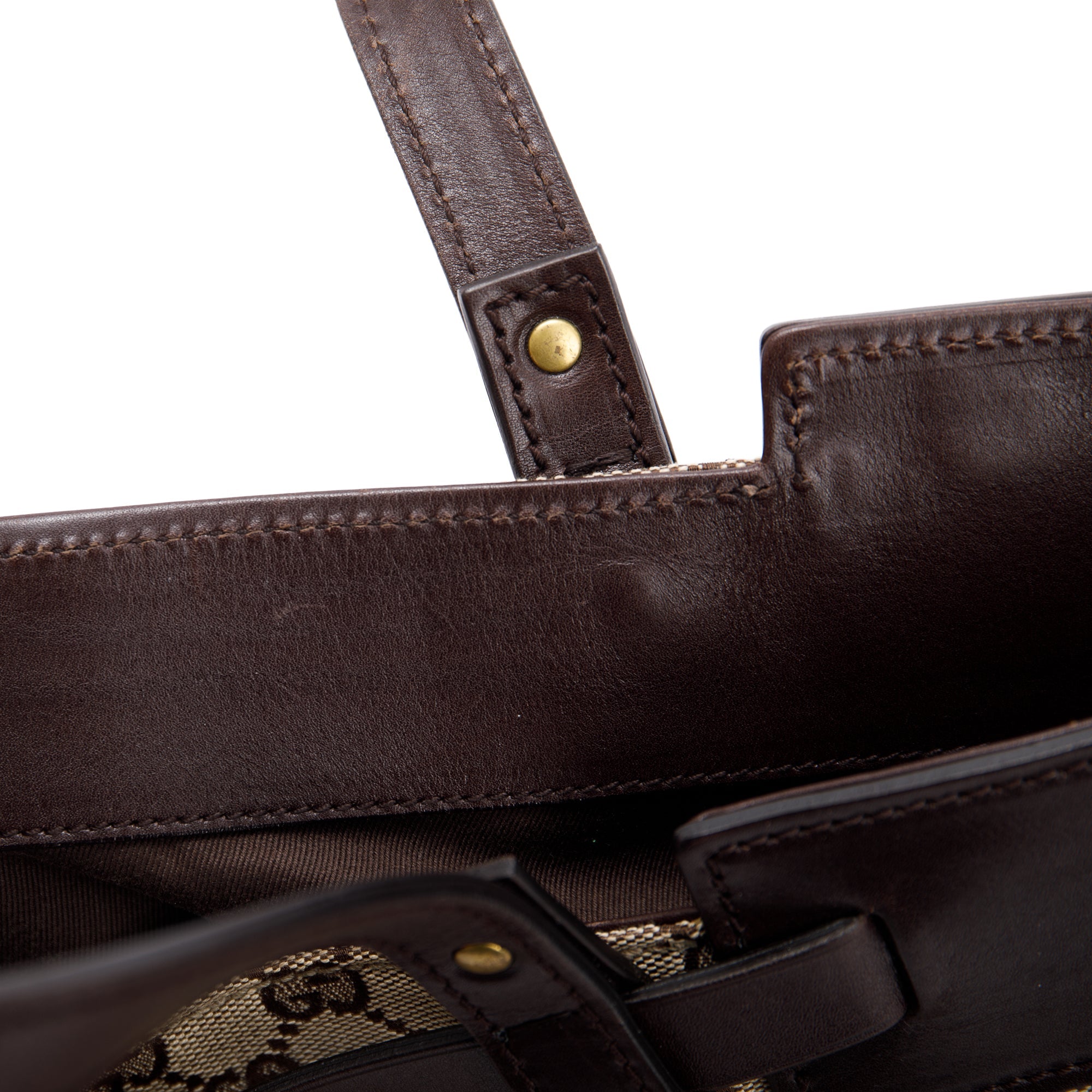 Gucci GG Canvas Belt Tote