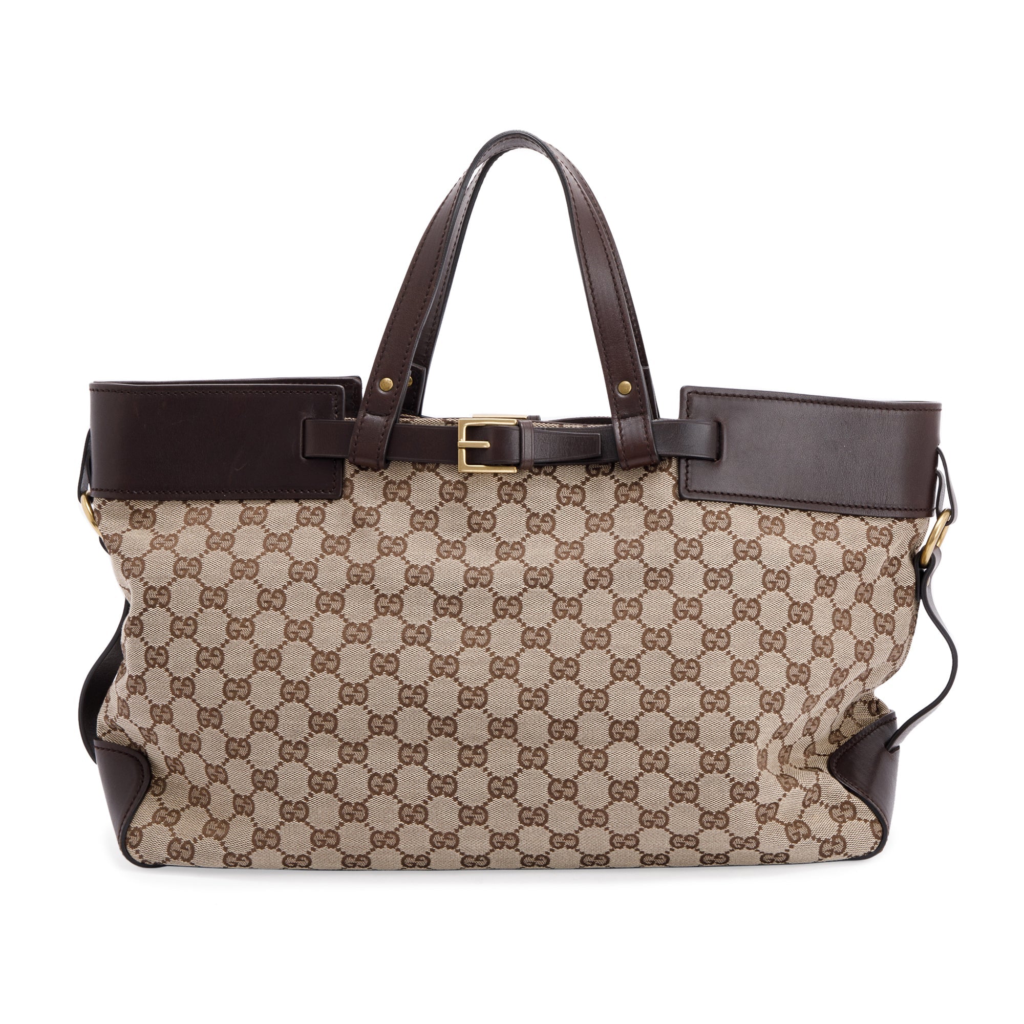 Gucci GG Canvas Belt Tote