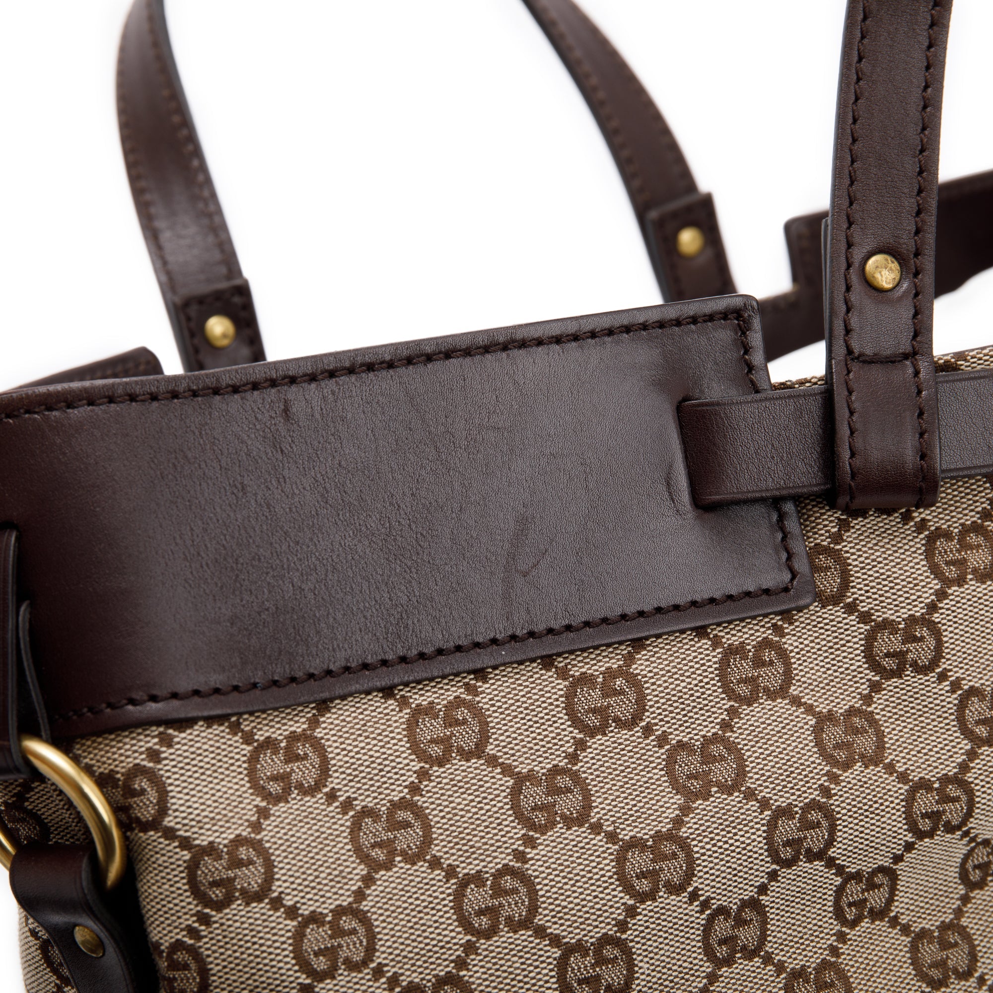 Gucci GG Canvas Belt Tote