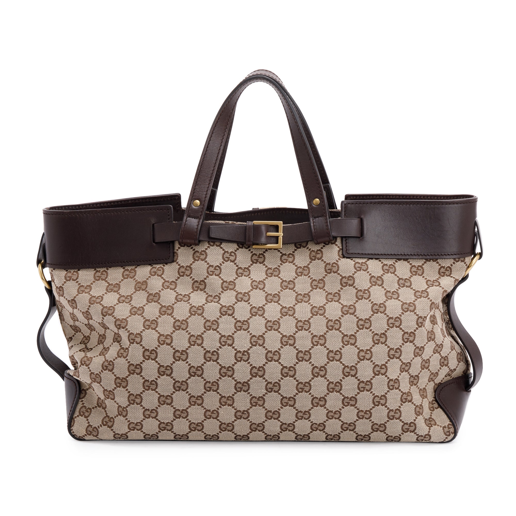 Gucci GG Canvas Belt Tote