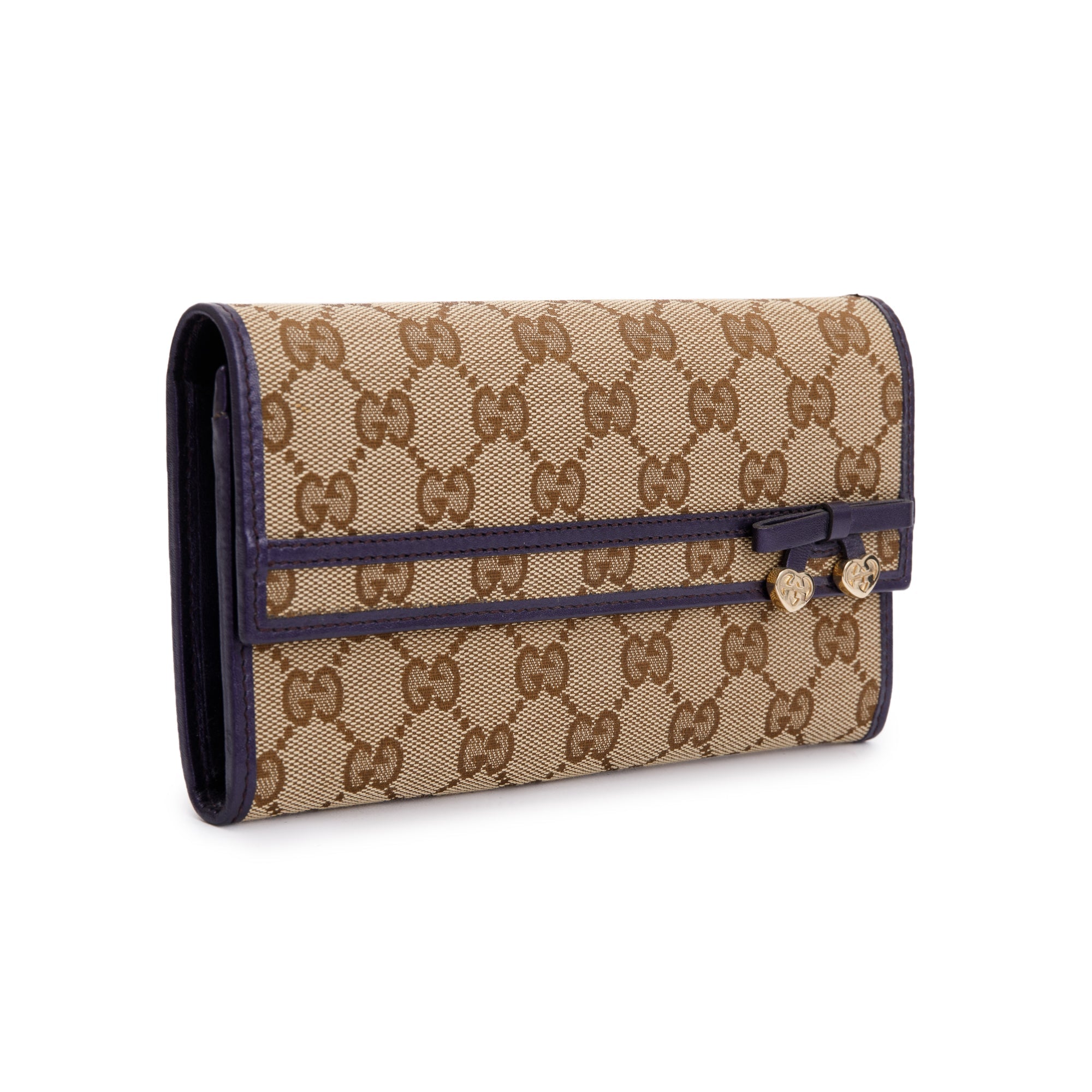 Gucci GG Canvas Continental Wallet